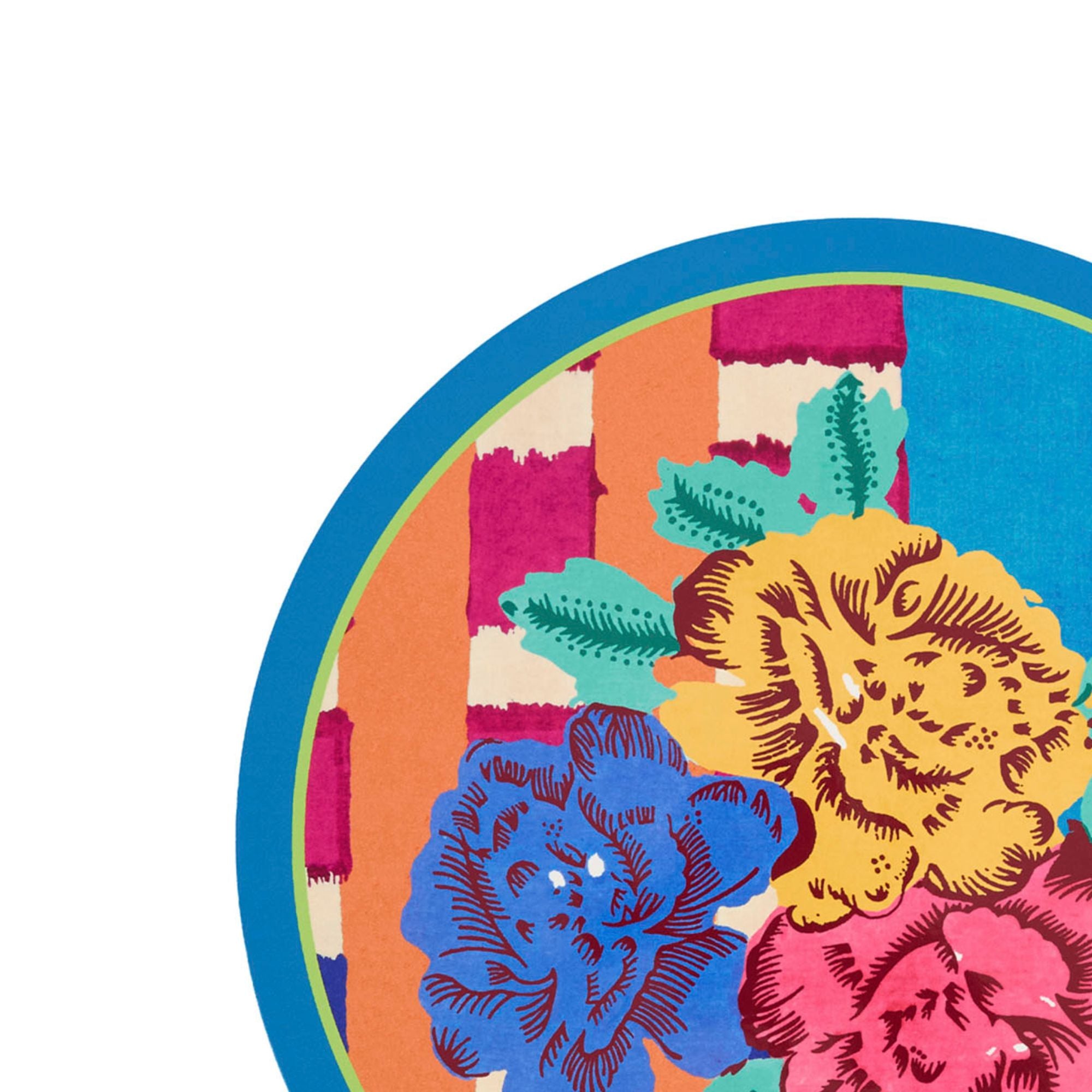 Place Mat Masonite Diam 39 Con Sughero Ankara Lisa Corti