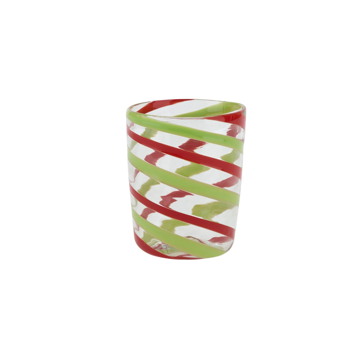 Decorative Glasses X 2 Canna Spiral Lisa Corti