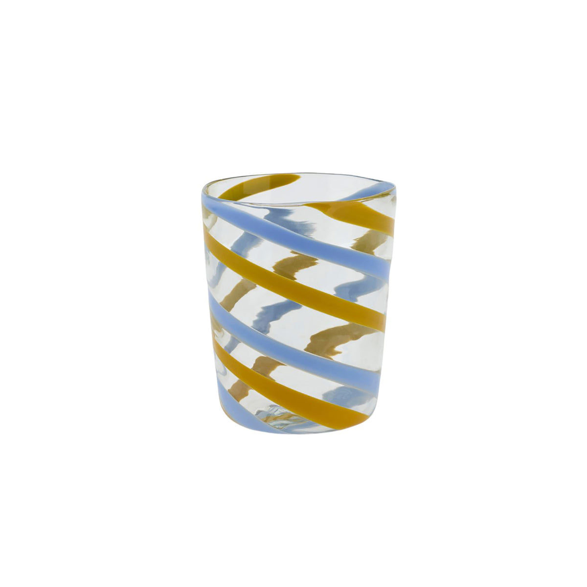 Decorative Glasses X 2 Canna Spiral Lisa Corti