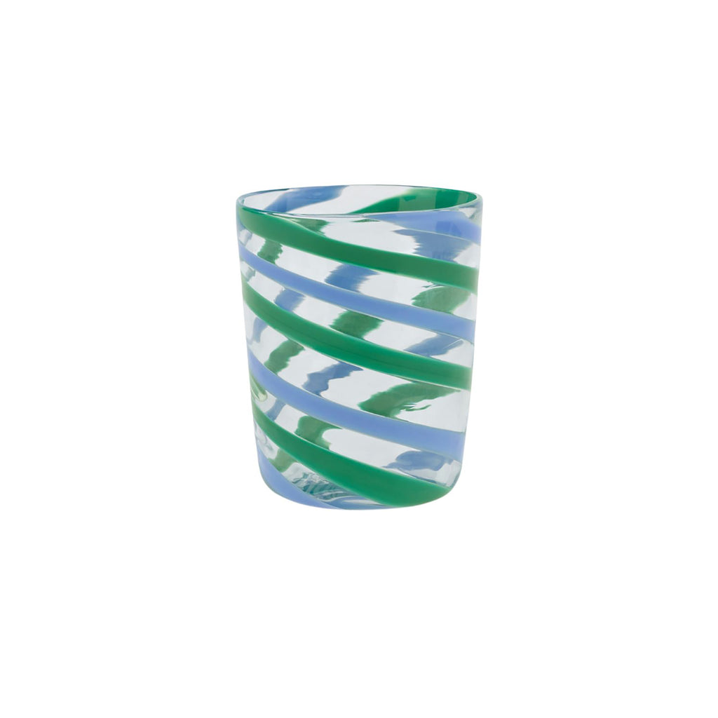 Decorative Glasses X 2 Canna Spiral Lisa Corti