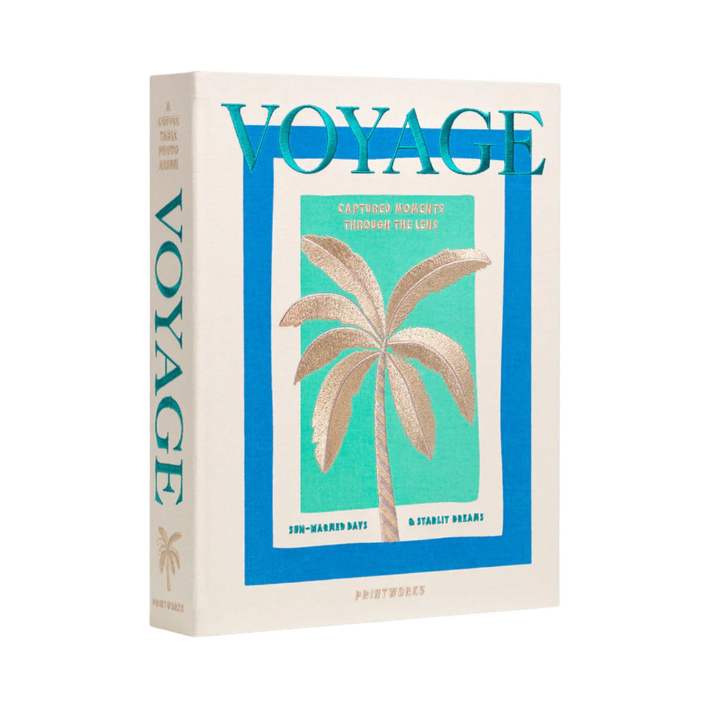 Embroidered Photo Album - Voyage Printworks