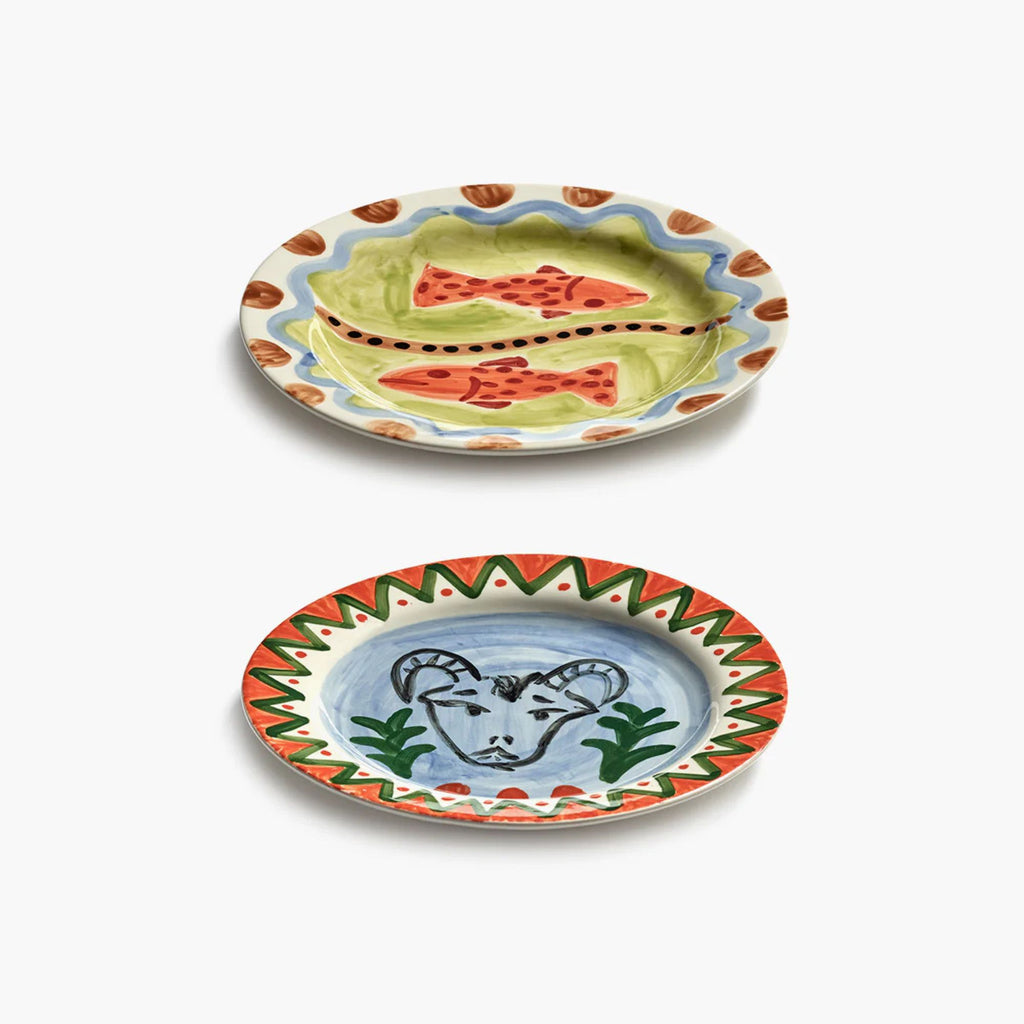 Set 2 Dinner Plate The Lovers Serax