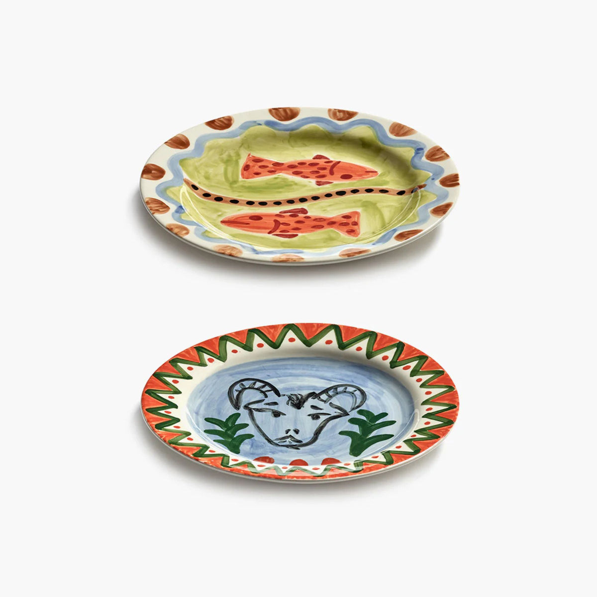 Set 2 Dinner Plate The Lovers Serax