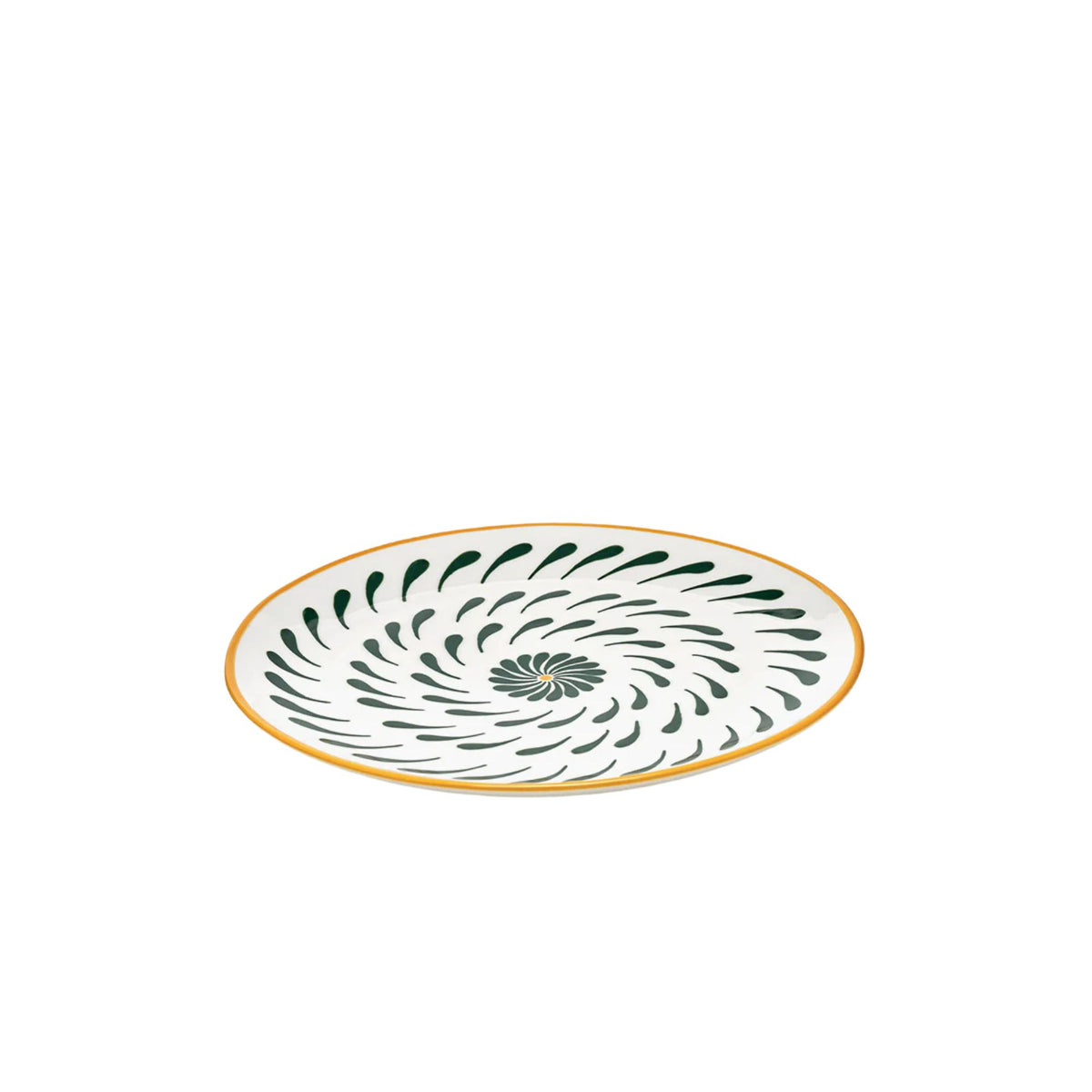 Set 4 Dinner Plate Yellow Green Bazaar Serax