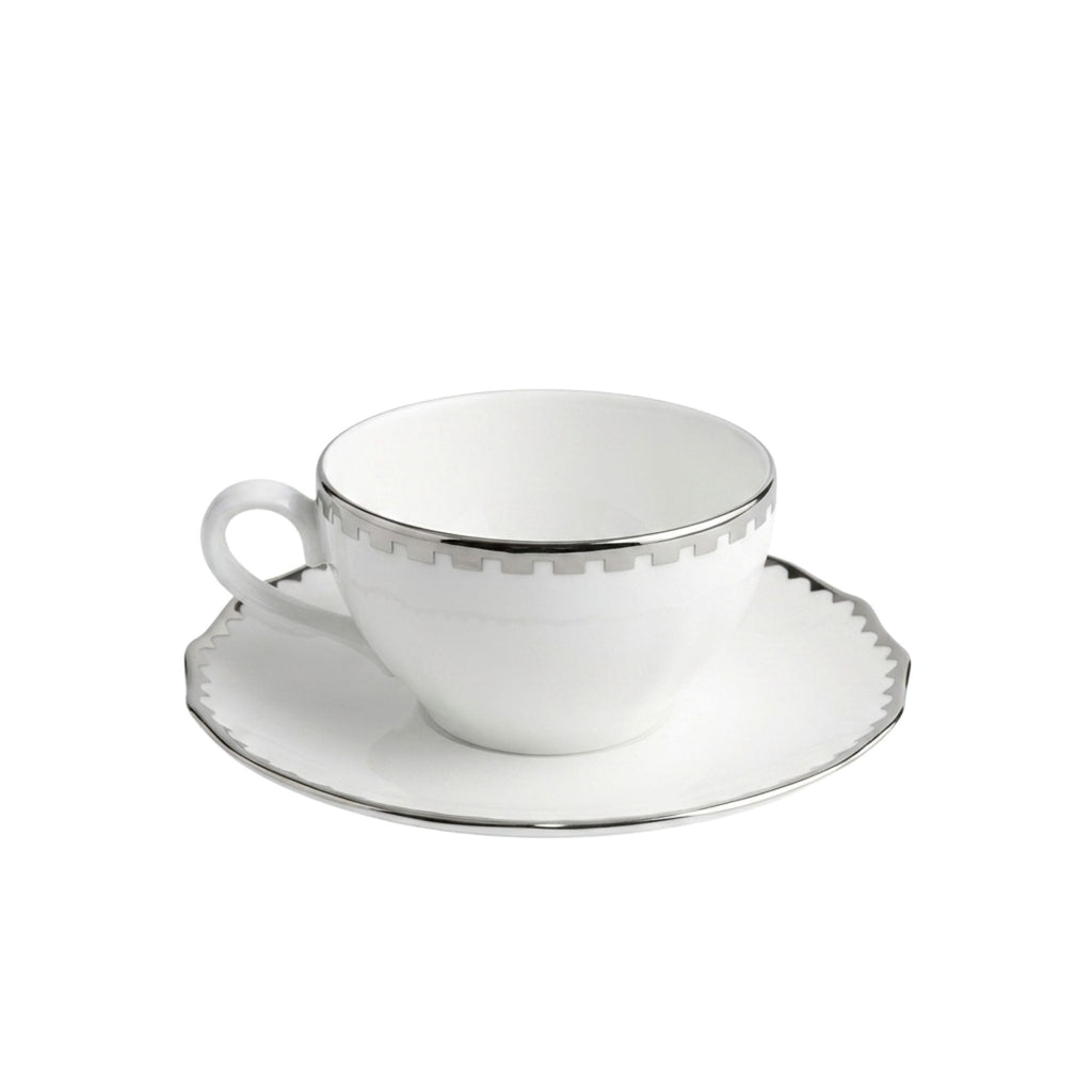 Tazza the con piattino Ginori 1735