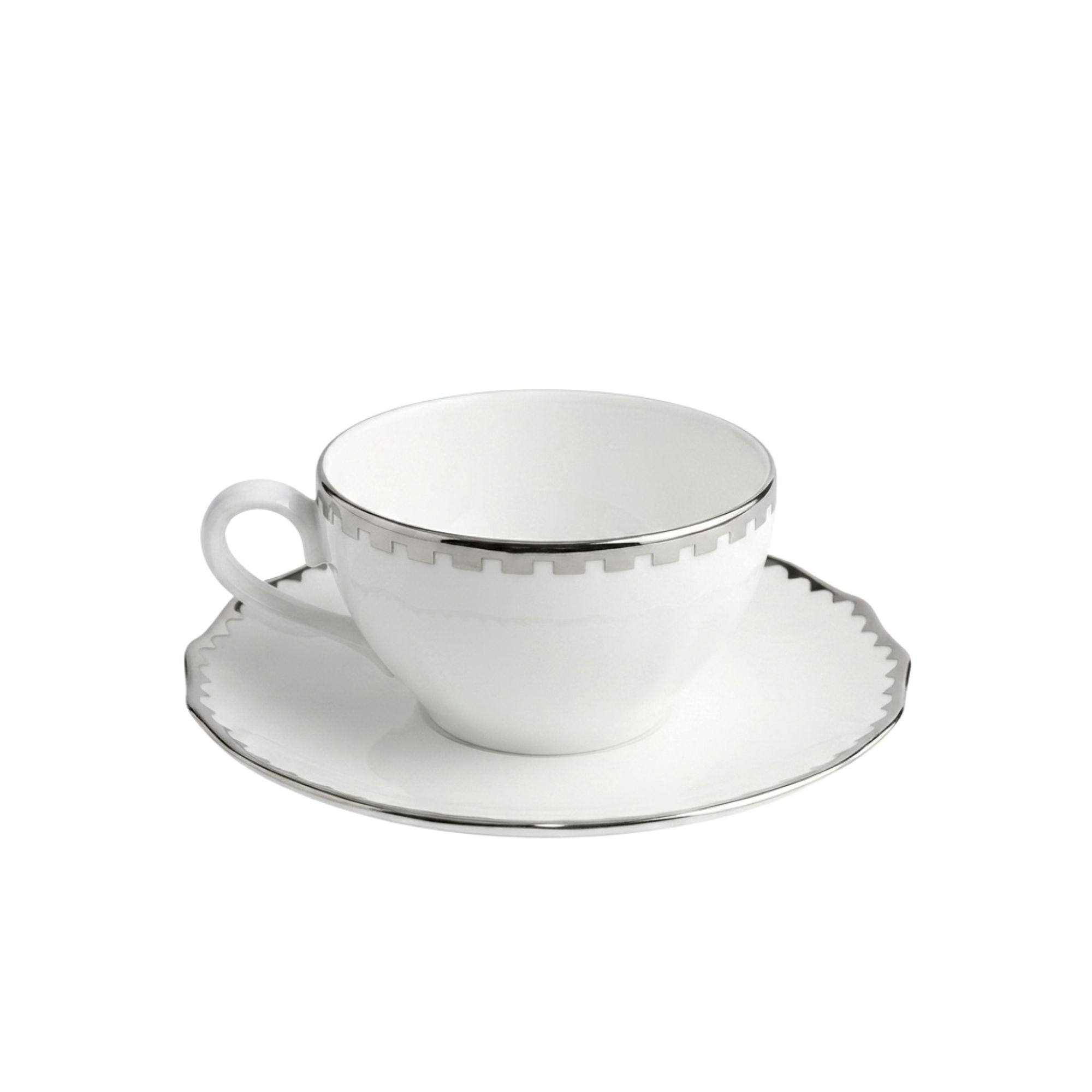 Tazza the con piattino Ginori 1735