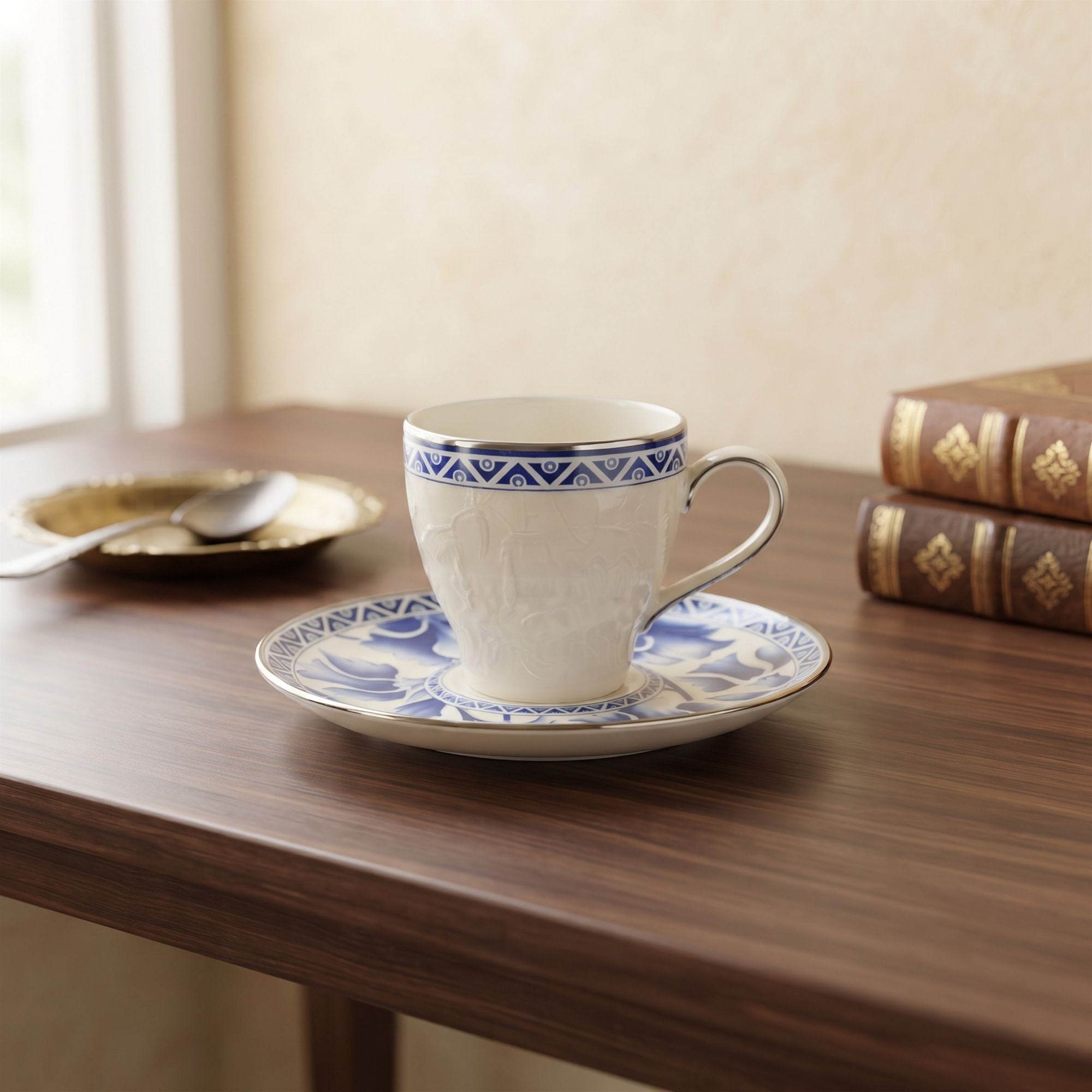 Tazza caffè con piattino Ginori 1735