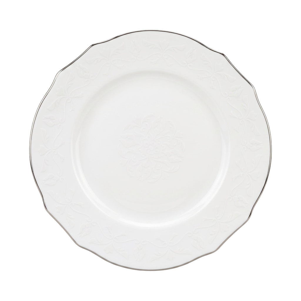 Piatto Piano Duchessa Ø 27 cm Filo platino Ginori 1735