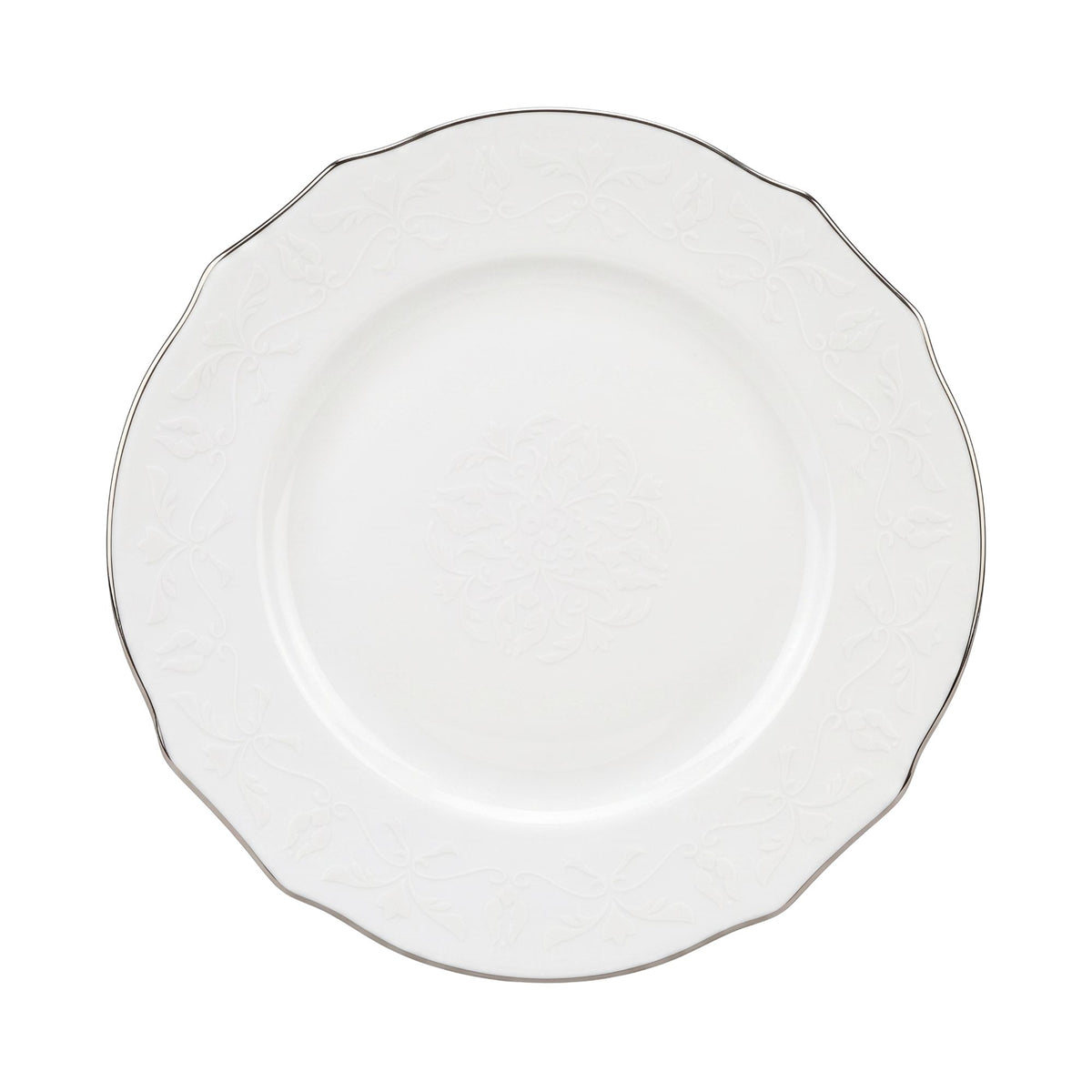 Piatto Piano Duchessa Ø 27 cm Filo platino Ginori 1735