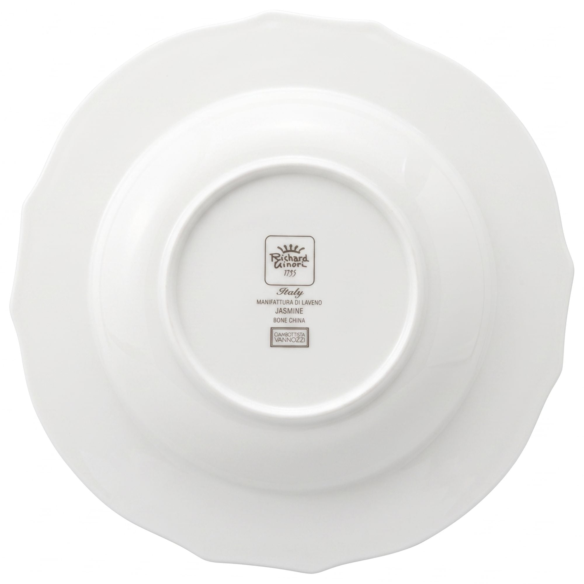 Piatto Fondo Jasmine Ø 23,5 cm Designer G.B. Vagnozzi Ginori 1735