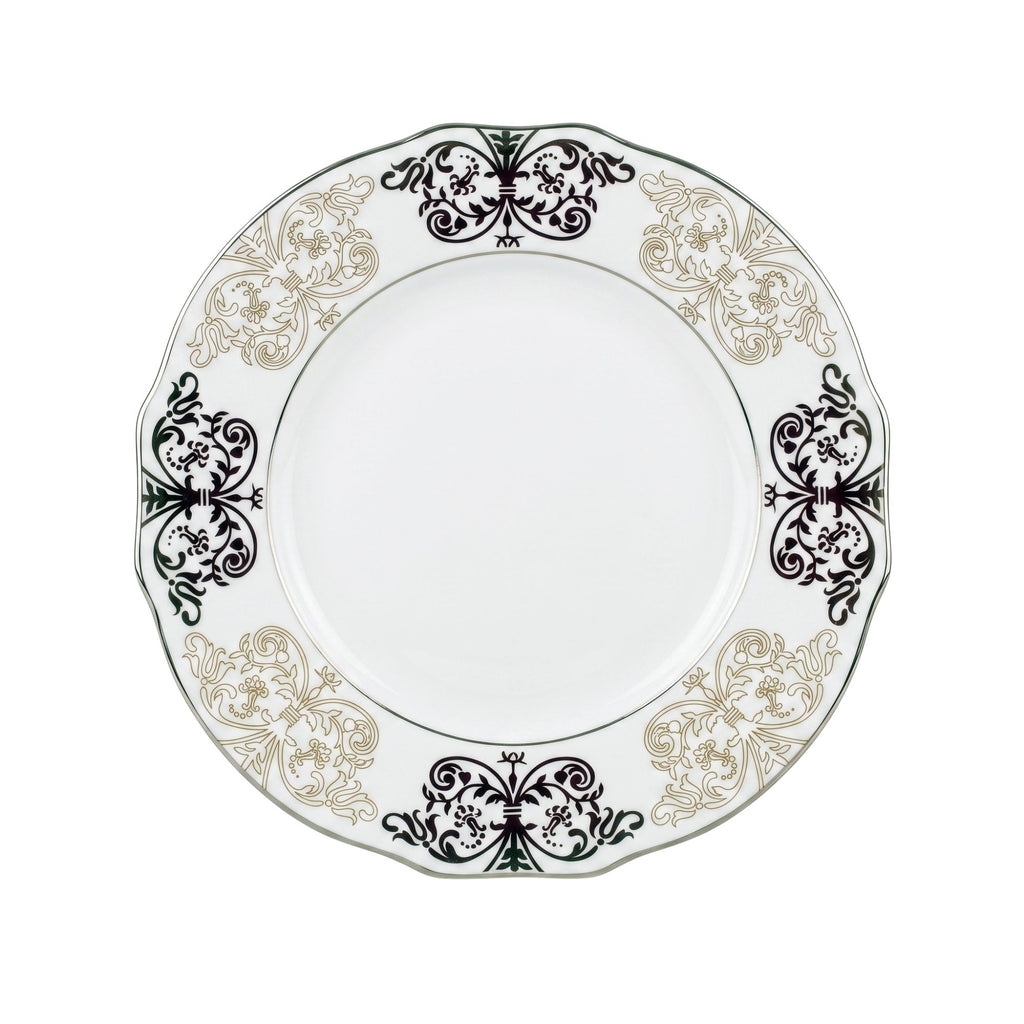 Piatto Frutta argentato Ø 21 cm Designer O. De La Renta Ginori 1735
