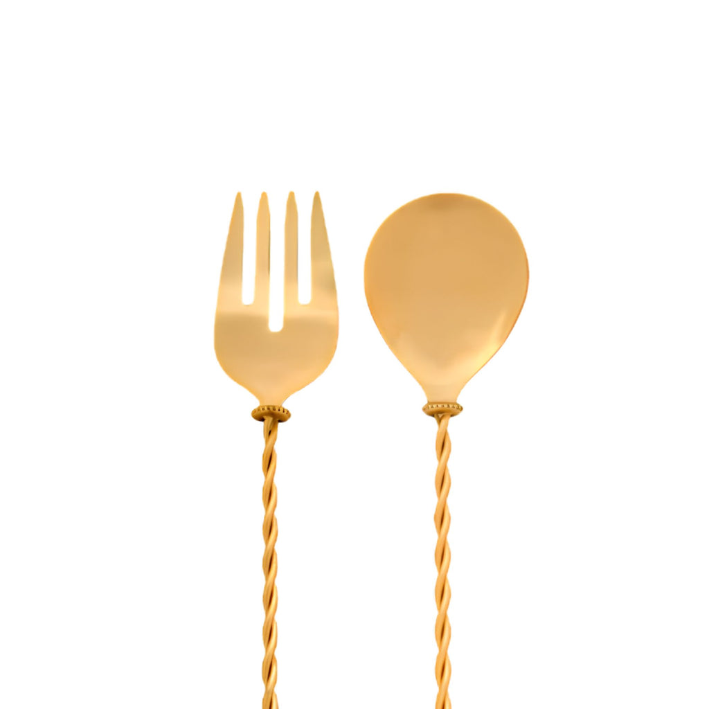 Set Posate Insalata Torchon Bitossi Home