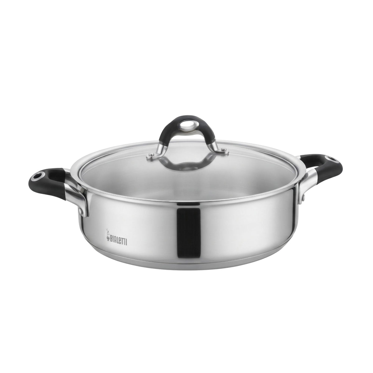 Tegame trilamine con coperchio 28 cm Bialetti Exclusive