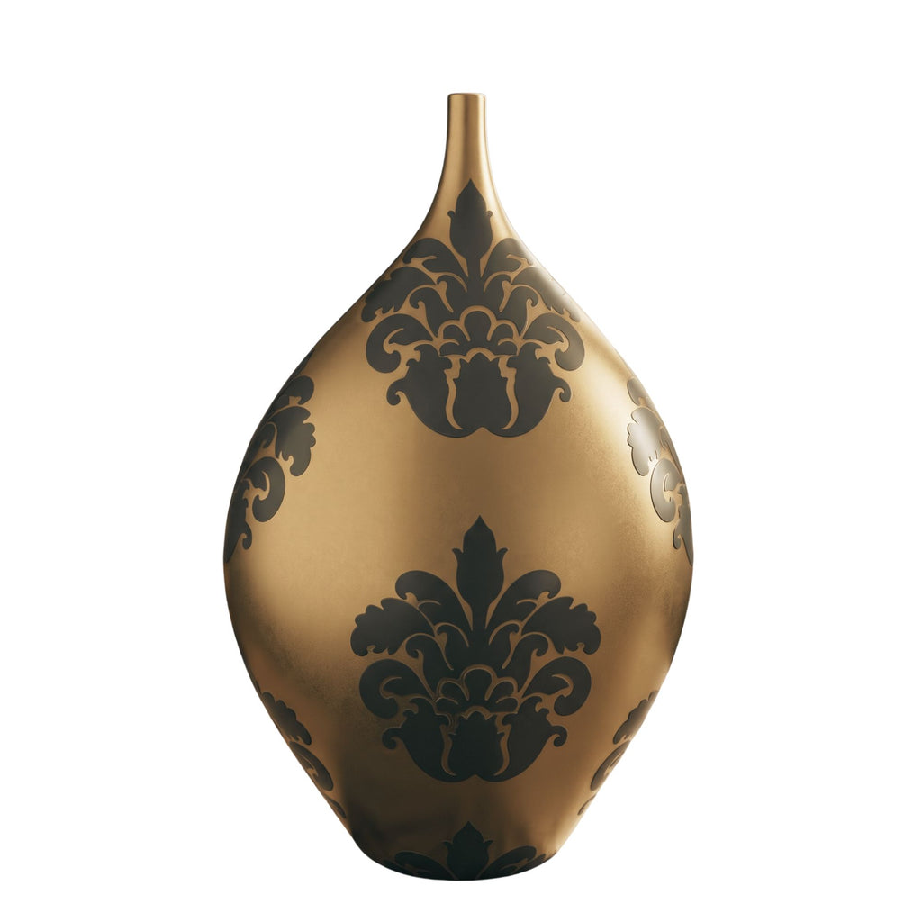 Vaso Goccia Damasco Bronzo Edg