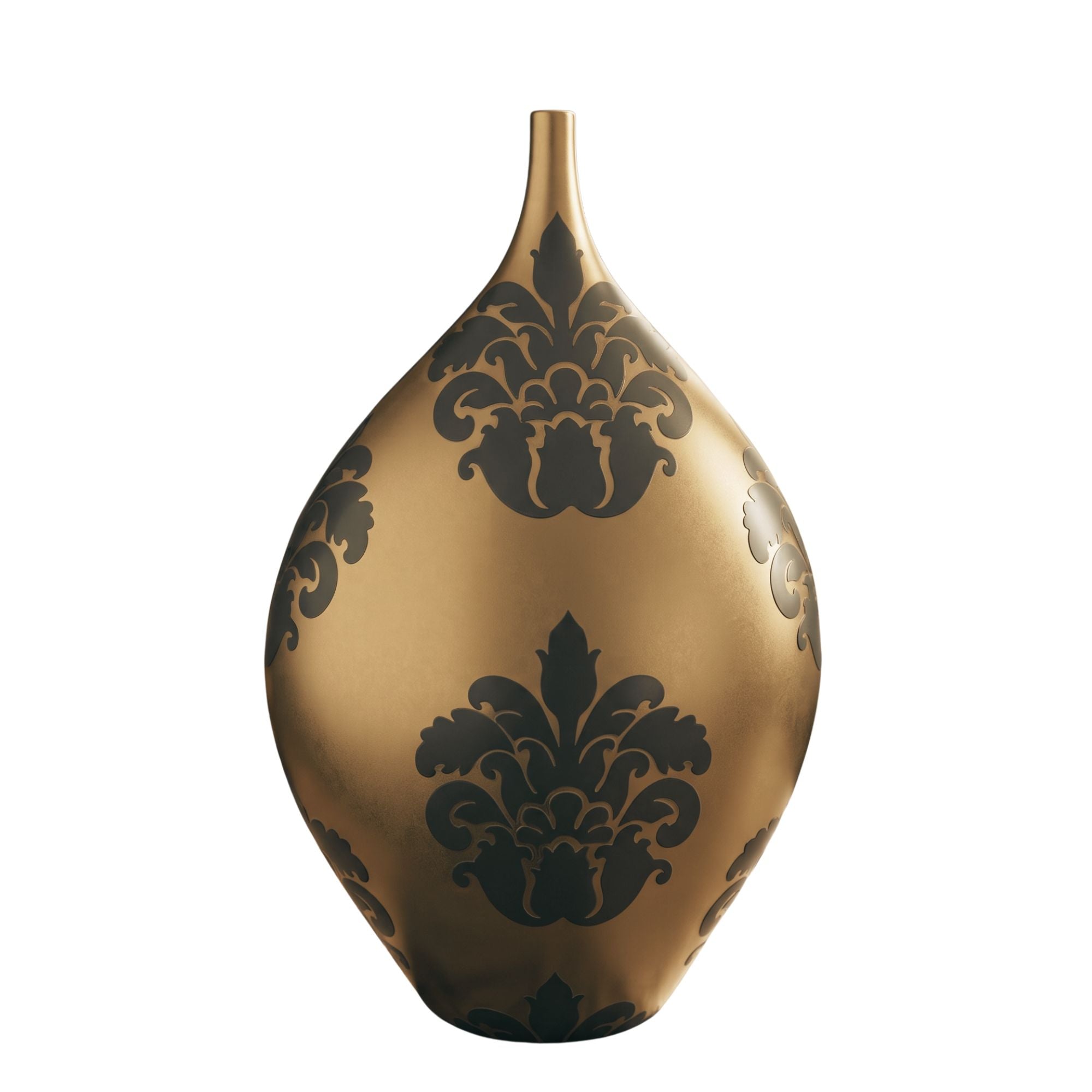 Vaso Goccia Damasco Bronzo Edg