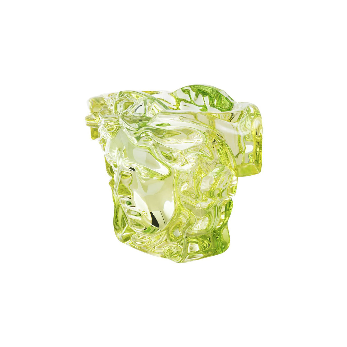 Medusa Grande In Cristallo Vaso 19 cm Versace