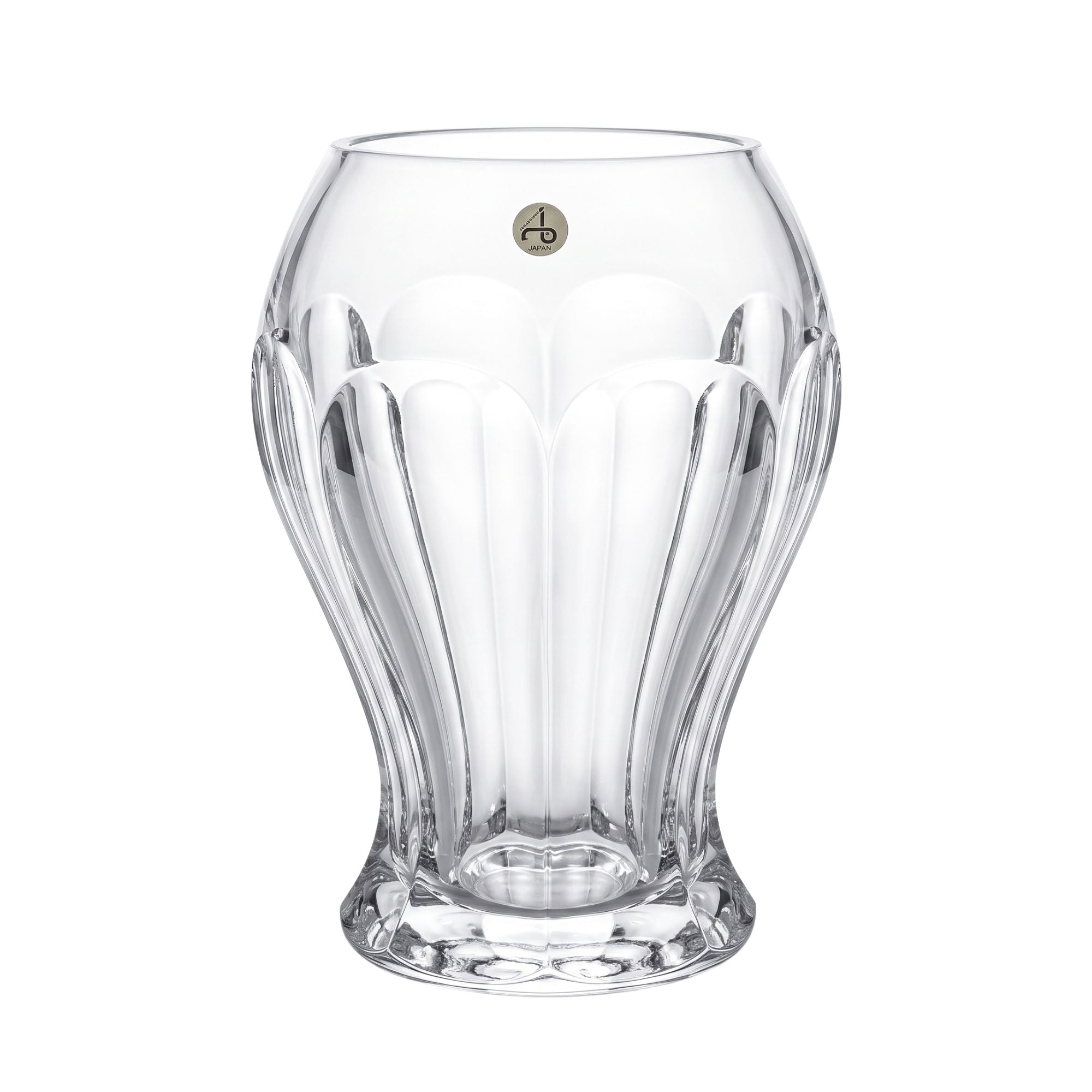 Vaso Fiori In Cristallo Anfora Colle Vilca