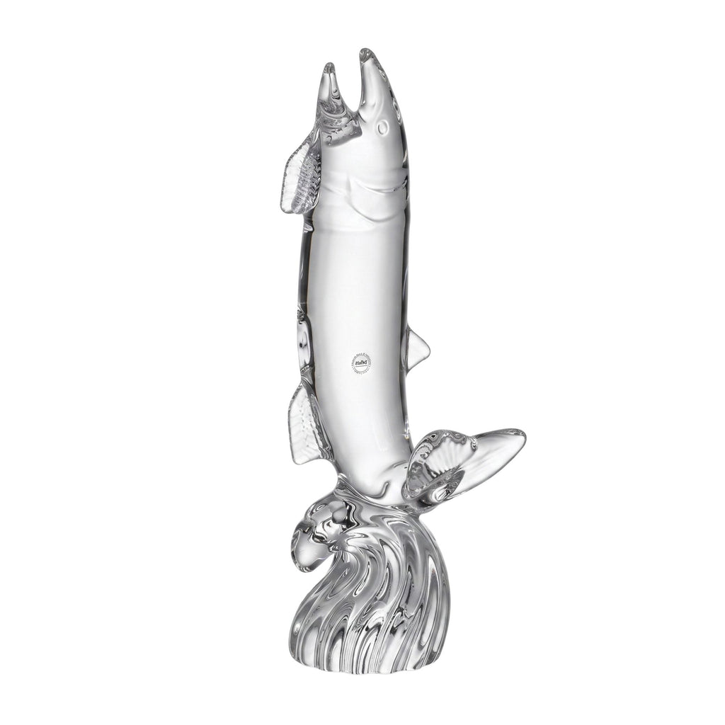 Statua in cristallo Pesce 38 cm Colle Vilca