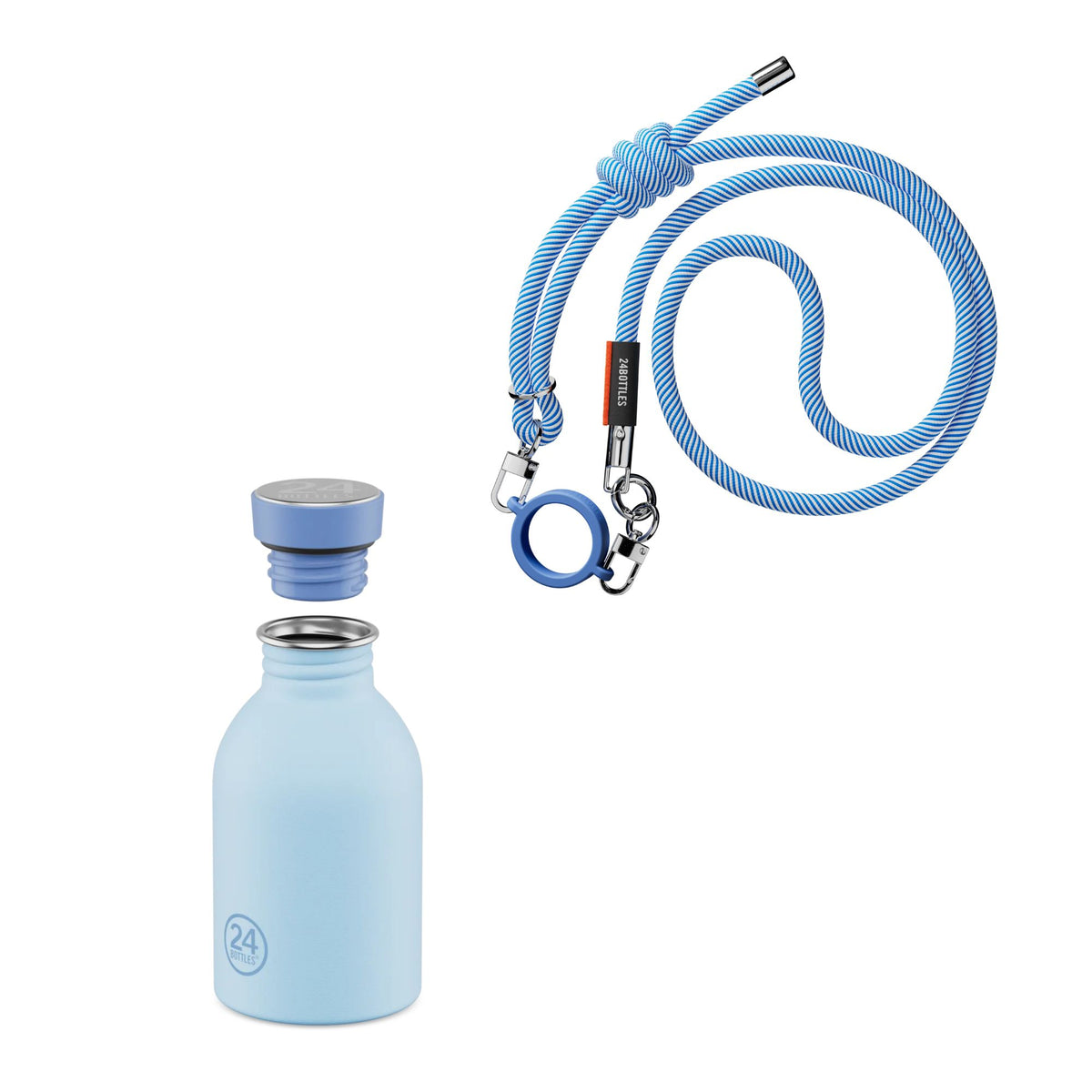 Urban Bottle 250 Mini con tracolla 24bottles