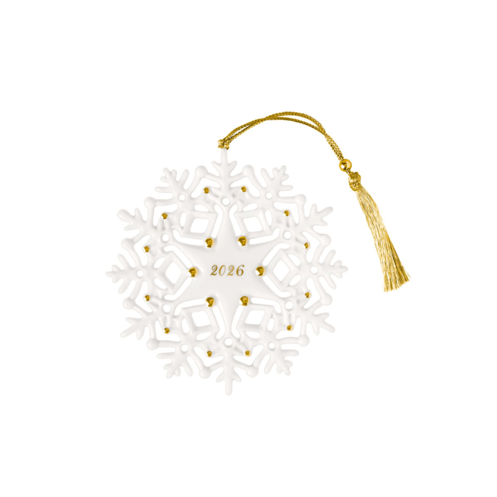Christmas Classics Snowflake ornament 2026 Villeroy E Boch