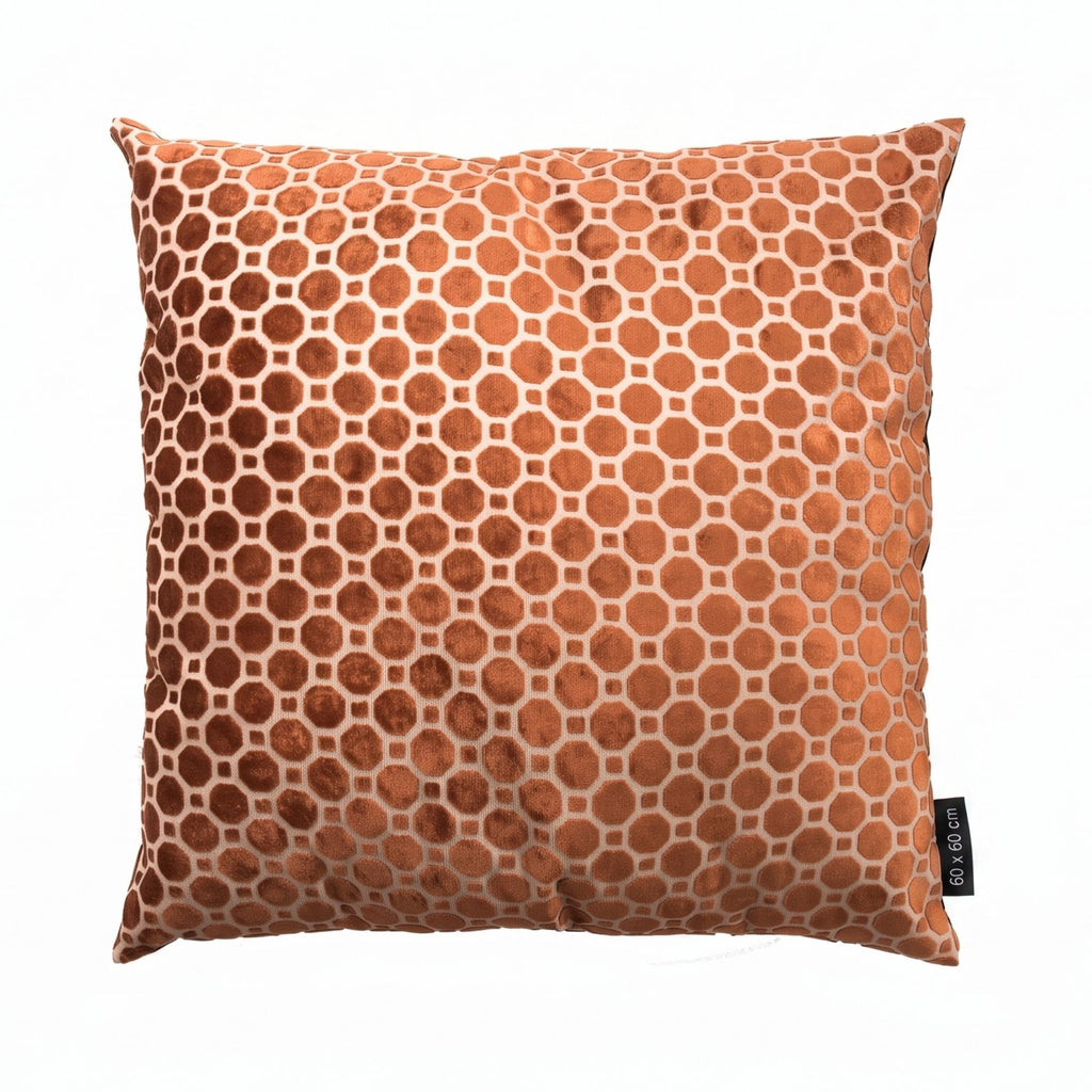 Cuscino ruggine 60x60 Cm L'oca Nera
