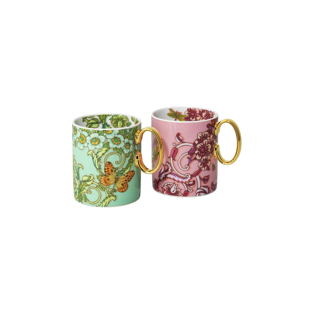 30 Years Le Jardin de Versace Set bicchiere con manico 2 pezzi Rosenthal