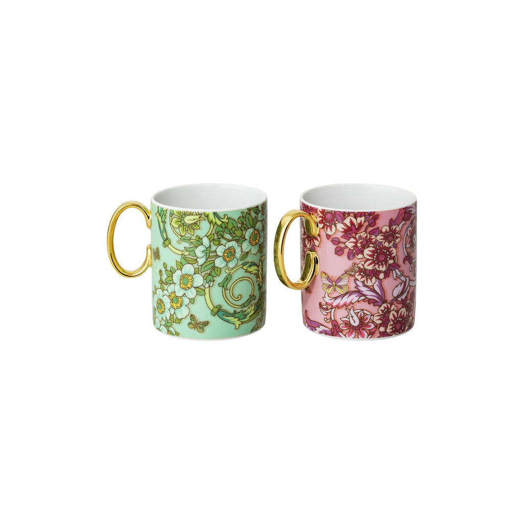 30 Years Le Jardin de Versace Set bicchiere con manico 2 pezzi Rosenthal