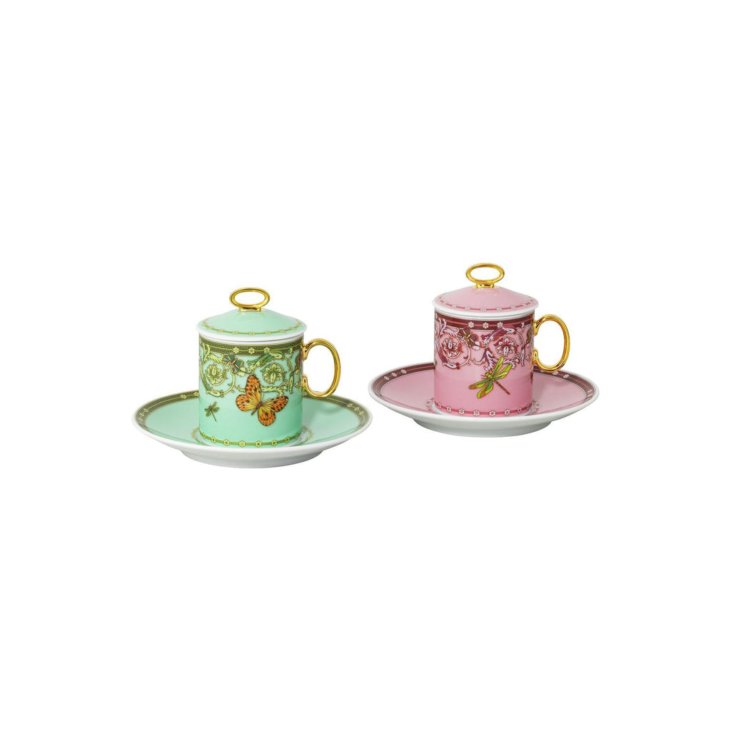 30 Years Le Jardin de Versace Set tazza da espresso Rosenthal