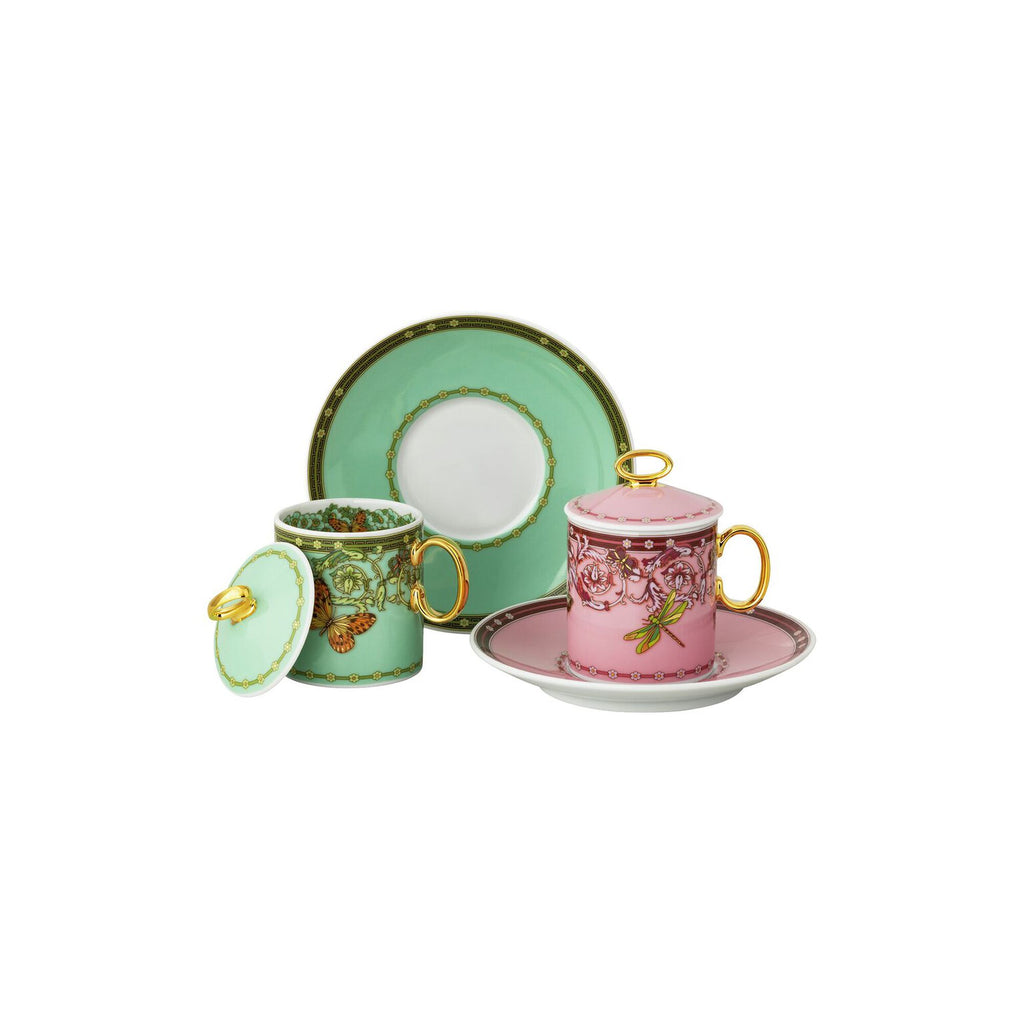 30 Years Le Jardin de Versace Set tazza da espresso Rosenthal
