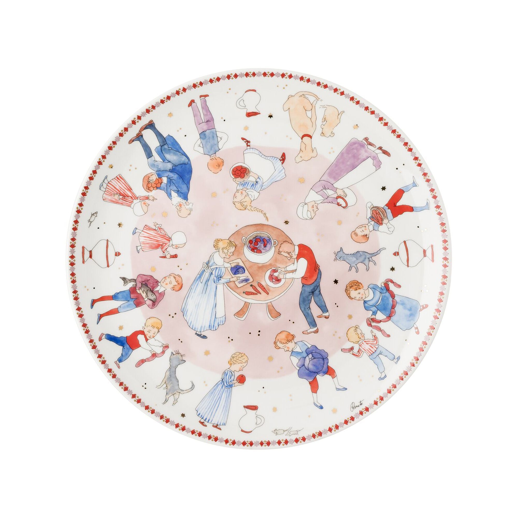 Christmas feast Vassoio per biscotti 28 cm Hutschenreuther
