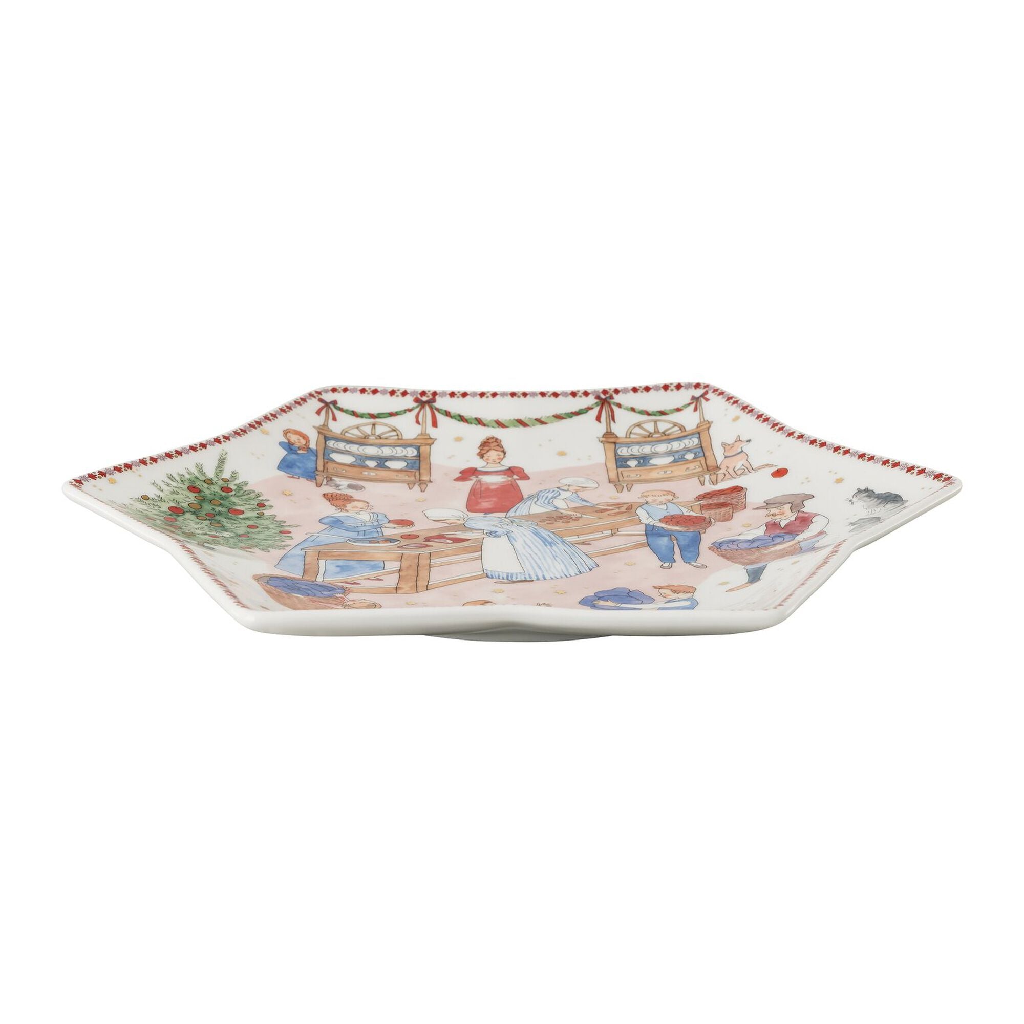 Christmas feast Coppa a stella 34 cm Hutschenreuther