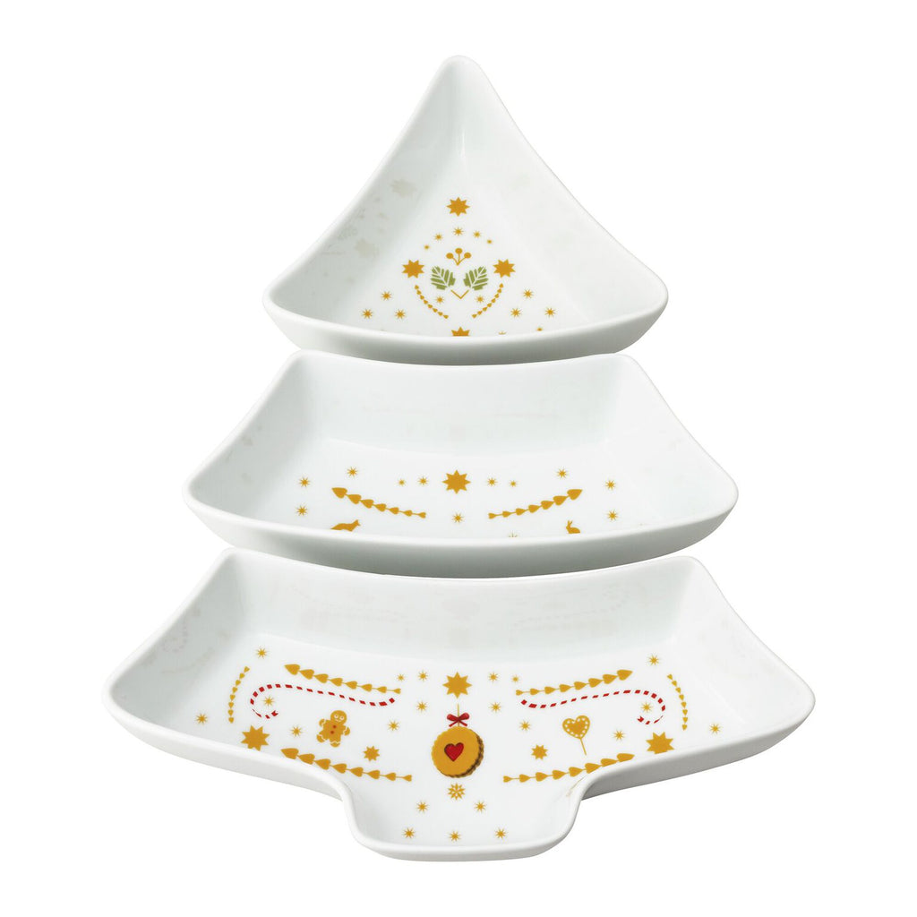 Christmas Love Set 3 coppe albero di Natale Hutschenreuther