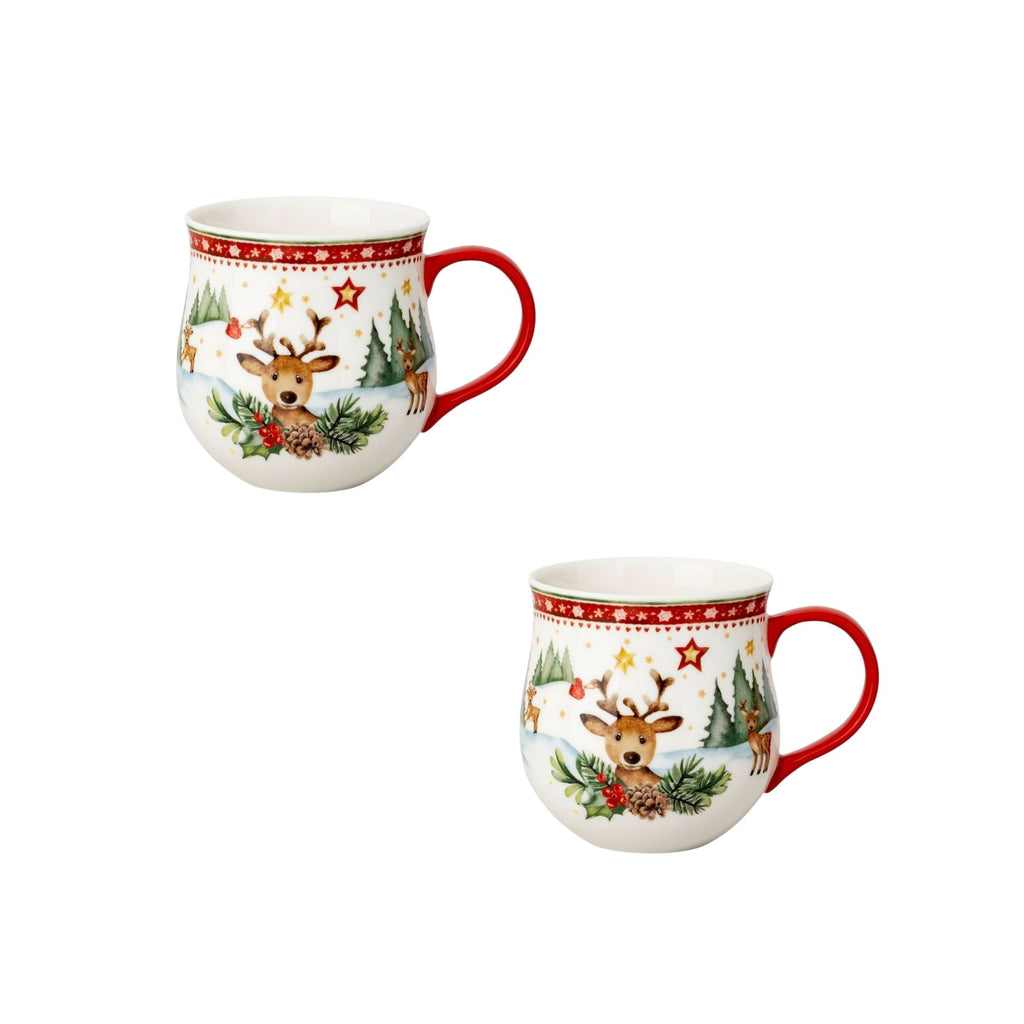 Set 2 Mug Christmas Hutschenreuther
