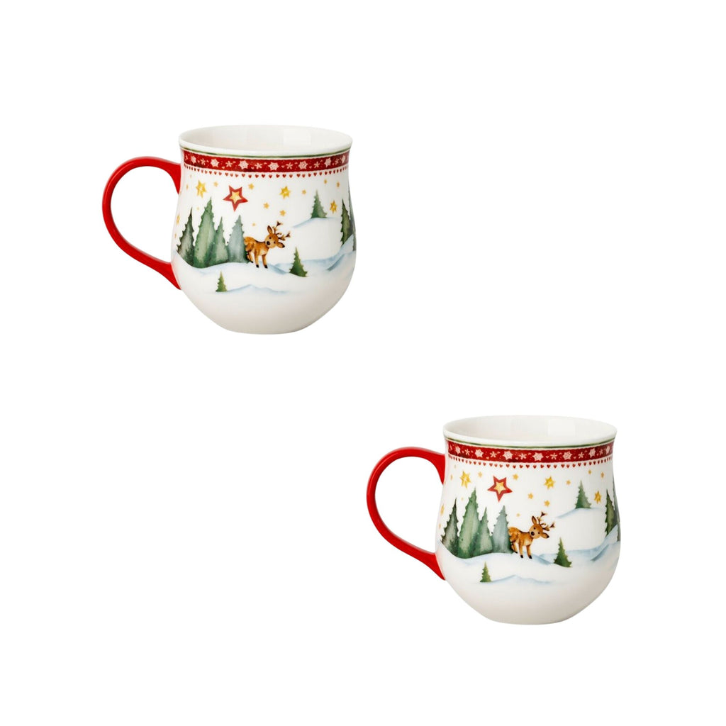 Set 2 Mug Christmas Hutschenreuther