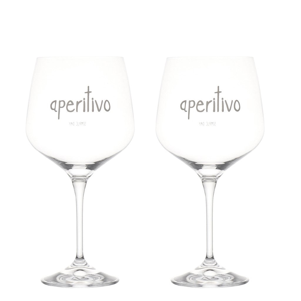 Set 2 Calici Aperitivo Simple Day