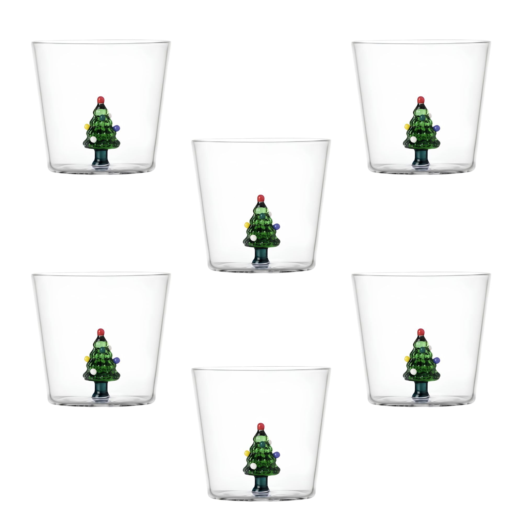 Set 6 Tumbler Albero Di Natale Ichendorf