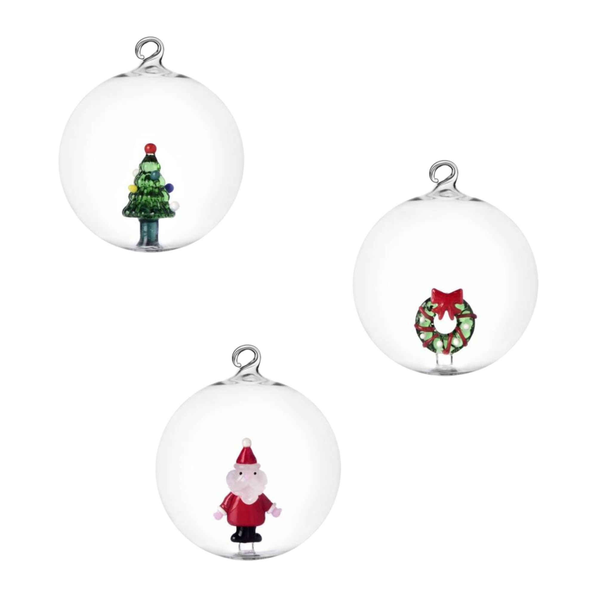 Set 3 Palle Di Natale Albero Di Natale Ichendorf