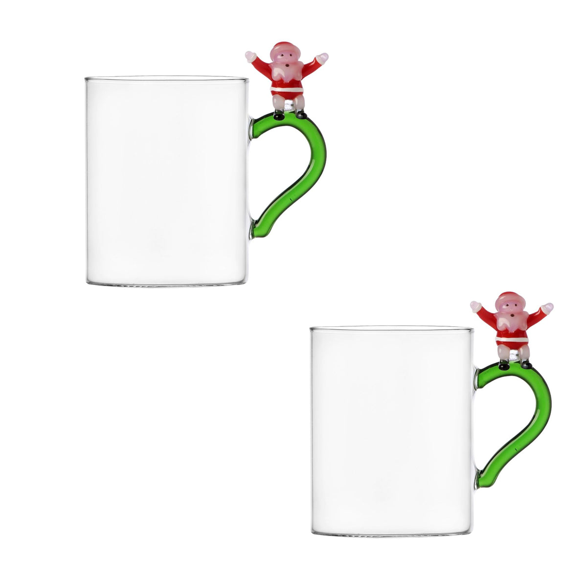 Set 2 Mug Babbo Natale Felice Ichendorf