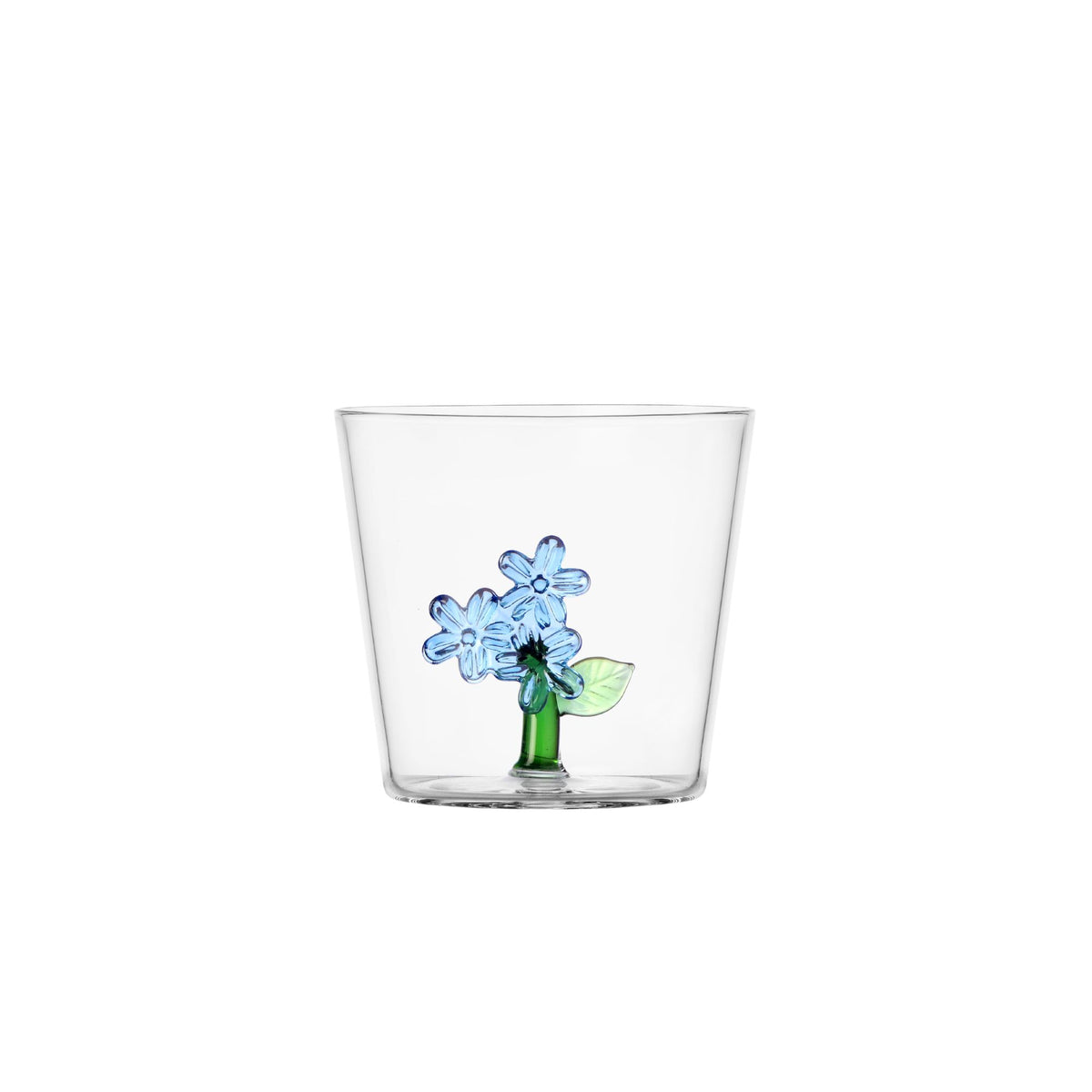 Set 4 Tumbler fiore azzurro interno Ichendorf