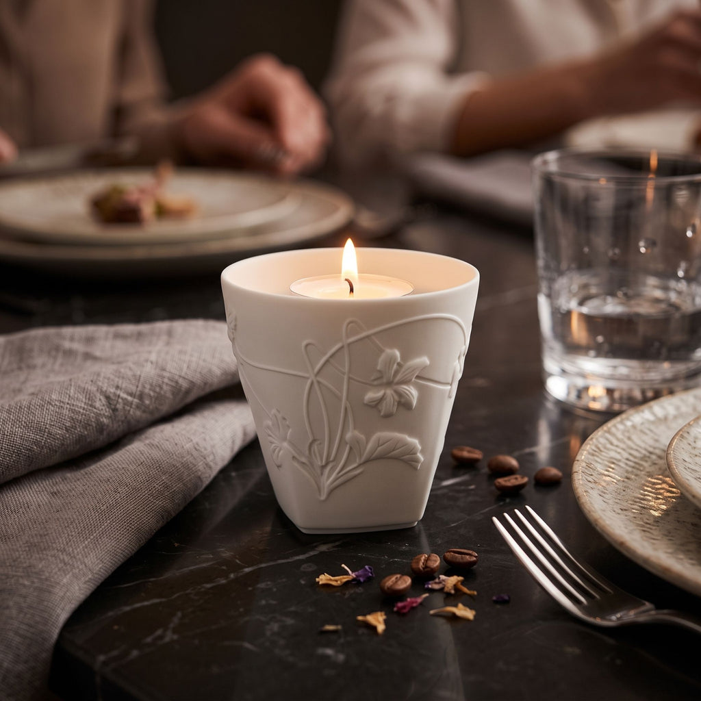 Porta Tea Light Fiore Haviland
