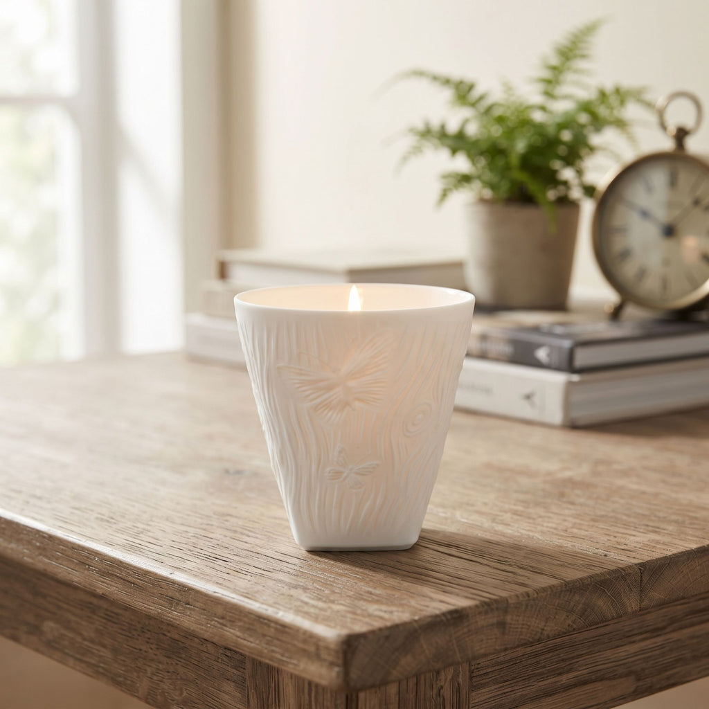 Porta Tea Light Butterfly Haviland