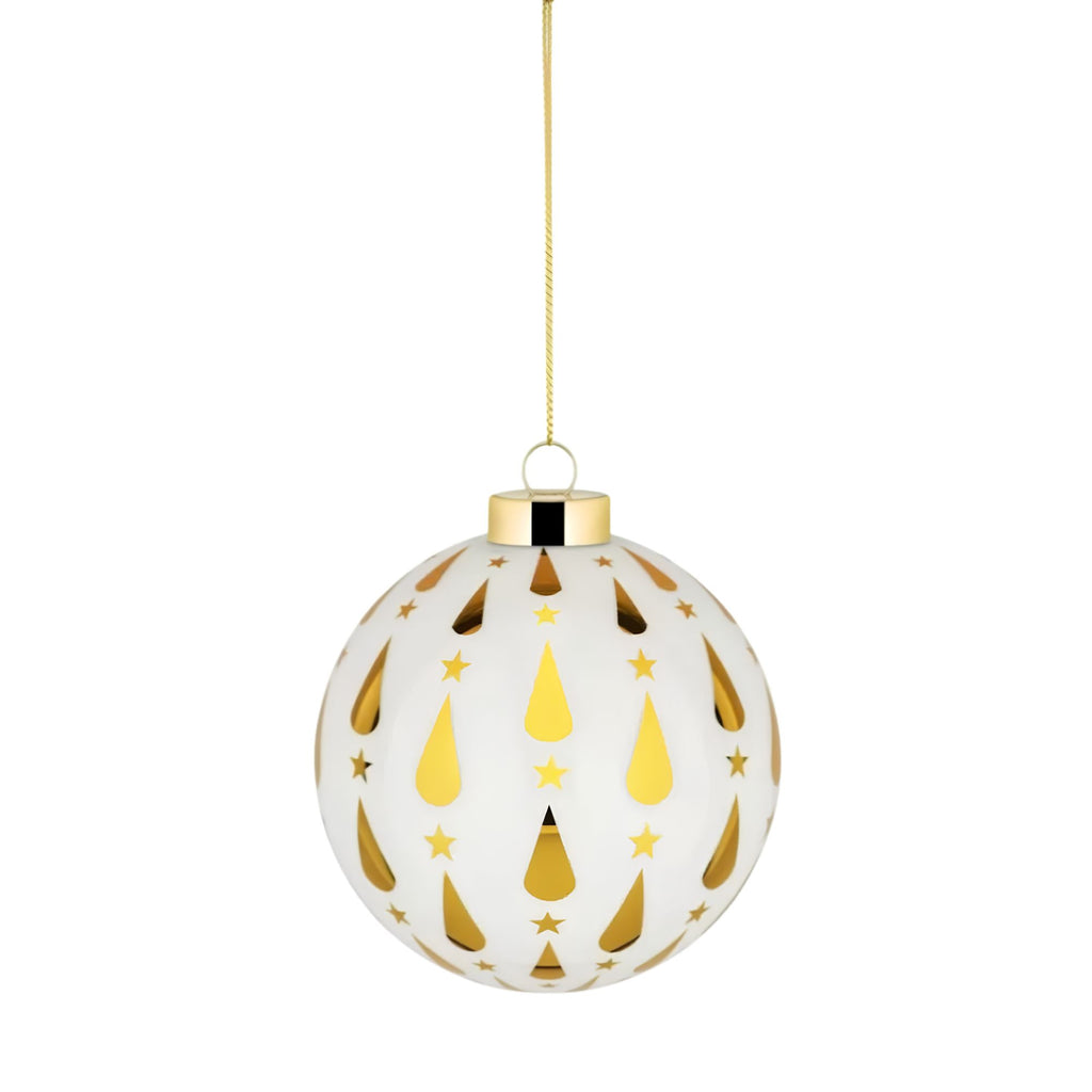 Set 2 Palle Natale Gold Alessi