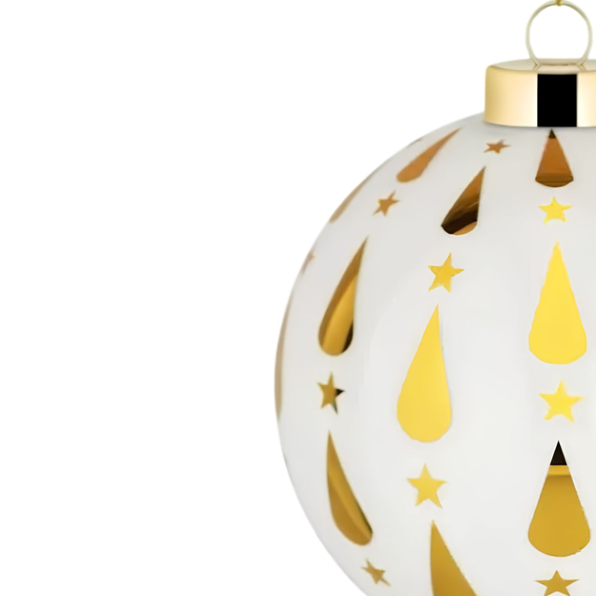 Set 2 Palle Natale Gold Alessi
