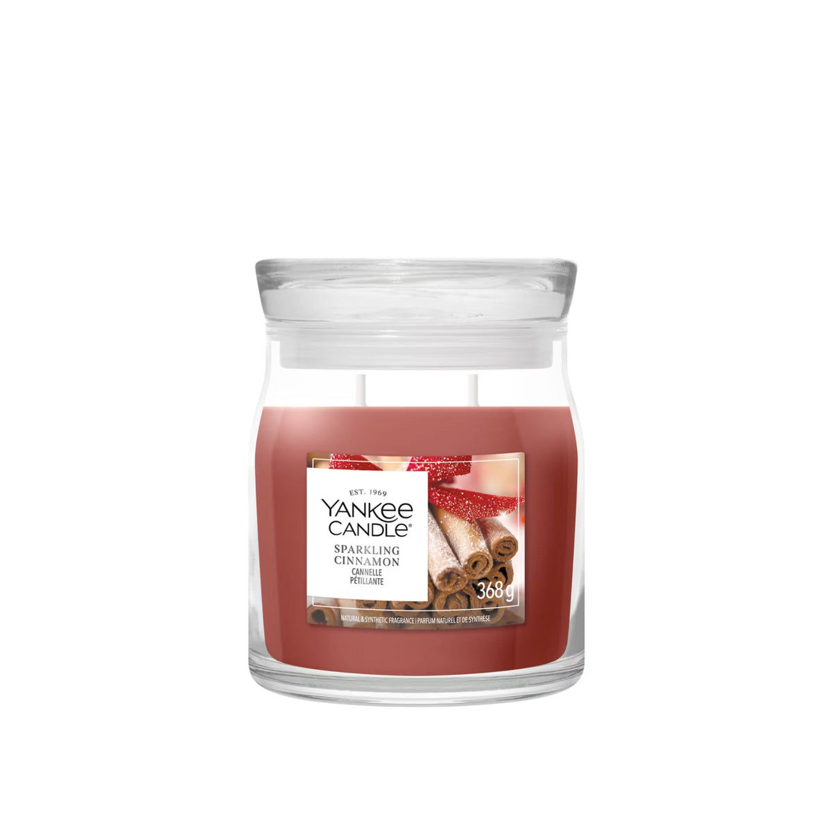 Candela Sparkling Cinnamon 368g Yankee Candle