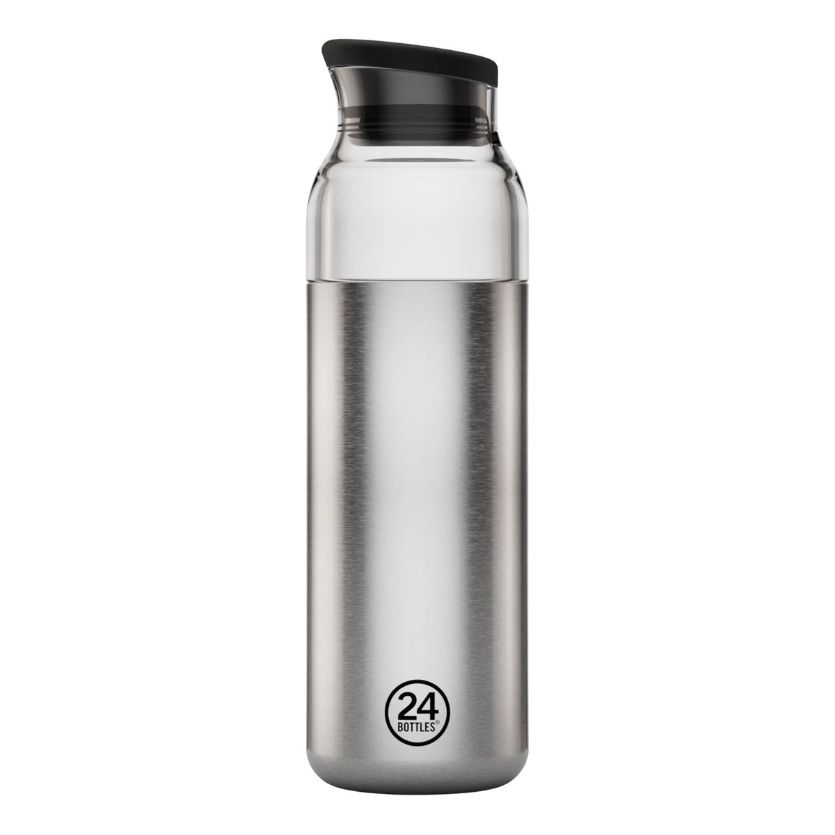 Casa Carafe Brushed Steel 24bottles