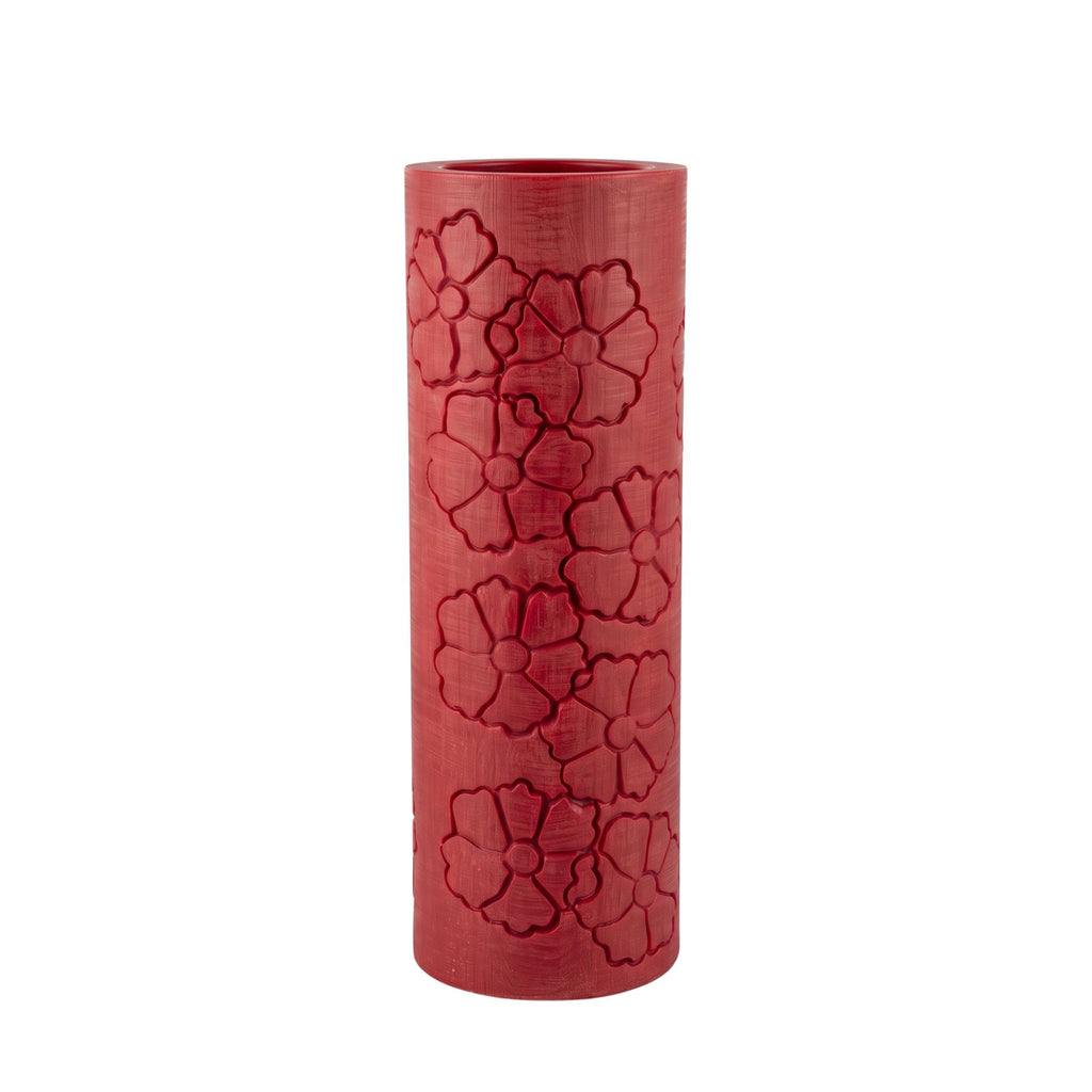 Cylindrical wax vase Edg