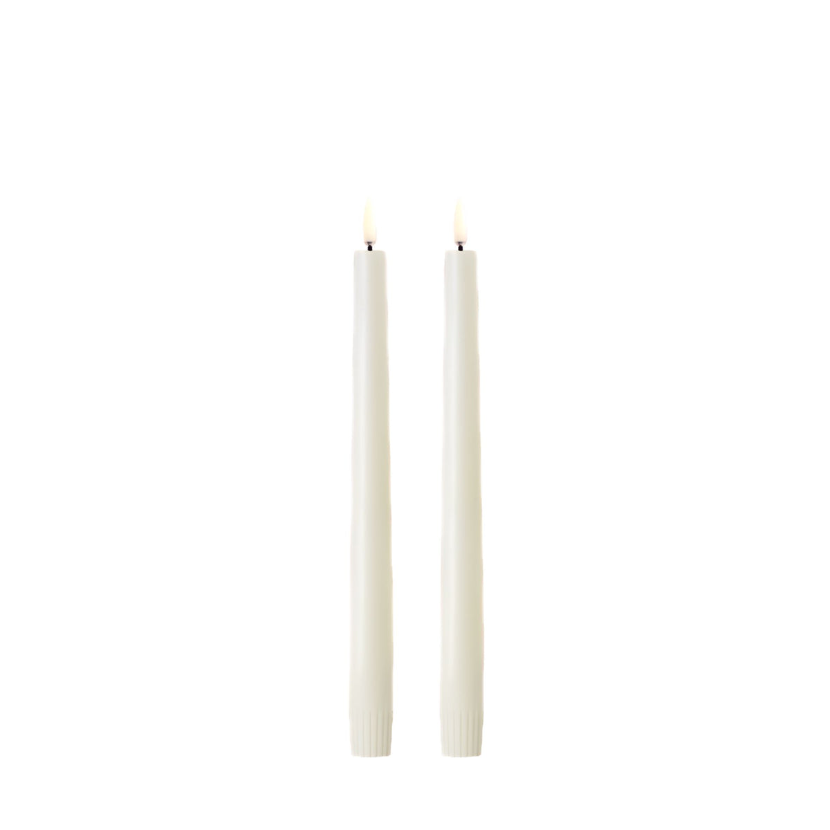LED Set 2 Taper Candle Soft-fit Uyuni Lighting