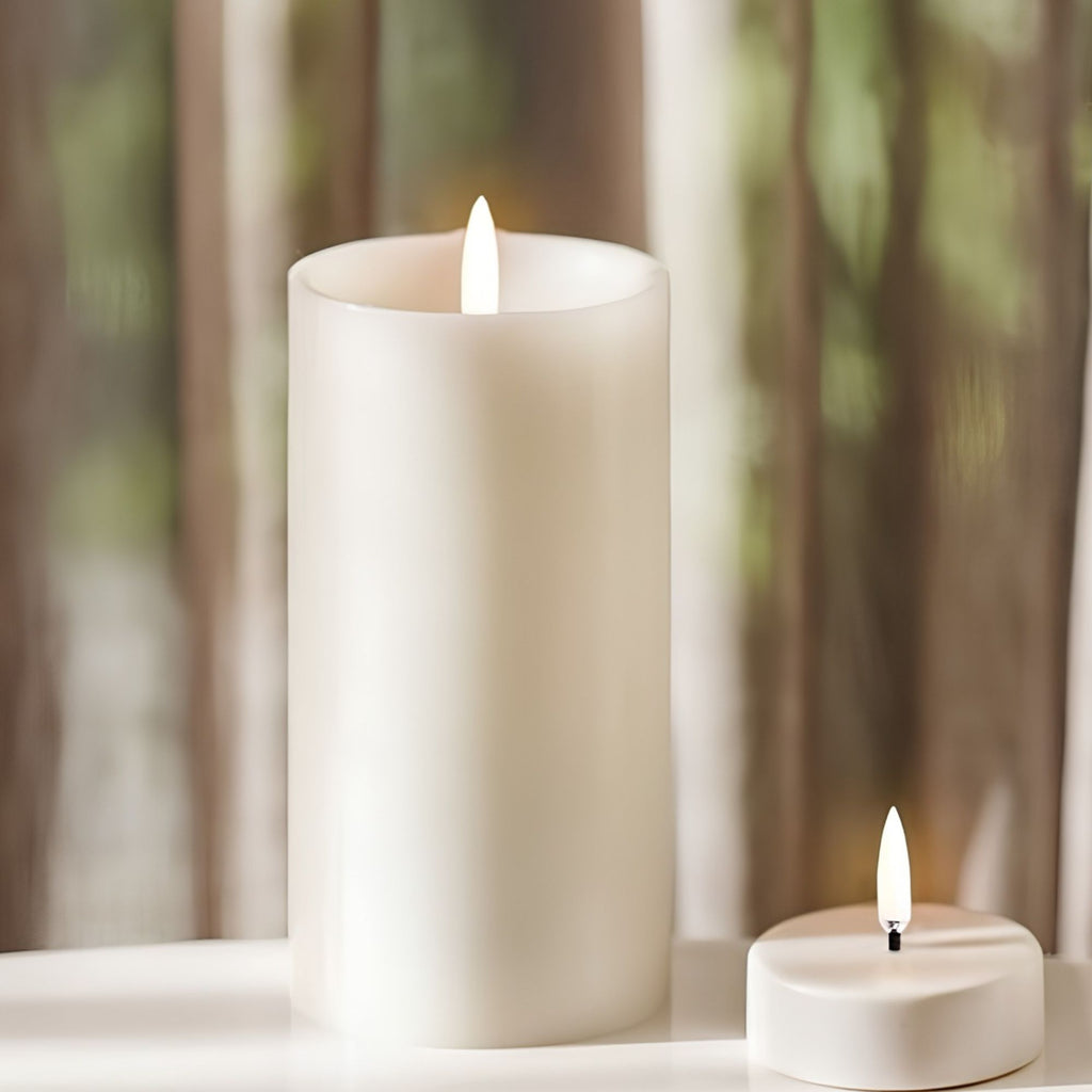 LED Shoulder Pillar Candle 7,8x20 cm Uyuni Lighting