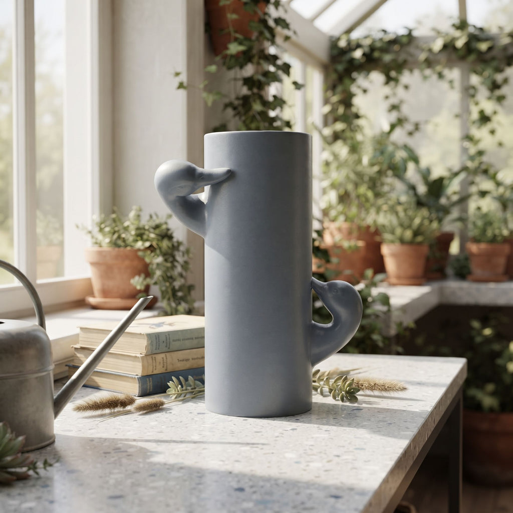 Vaso around blu Rebirth By Ceramiche Ml
