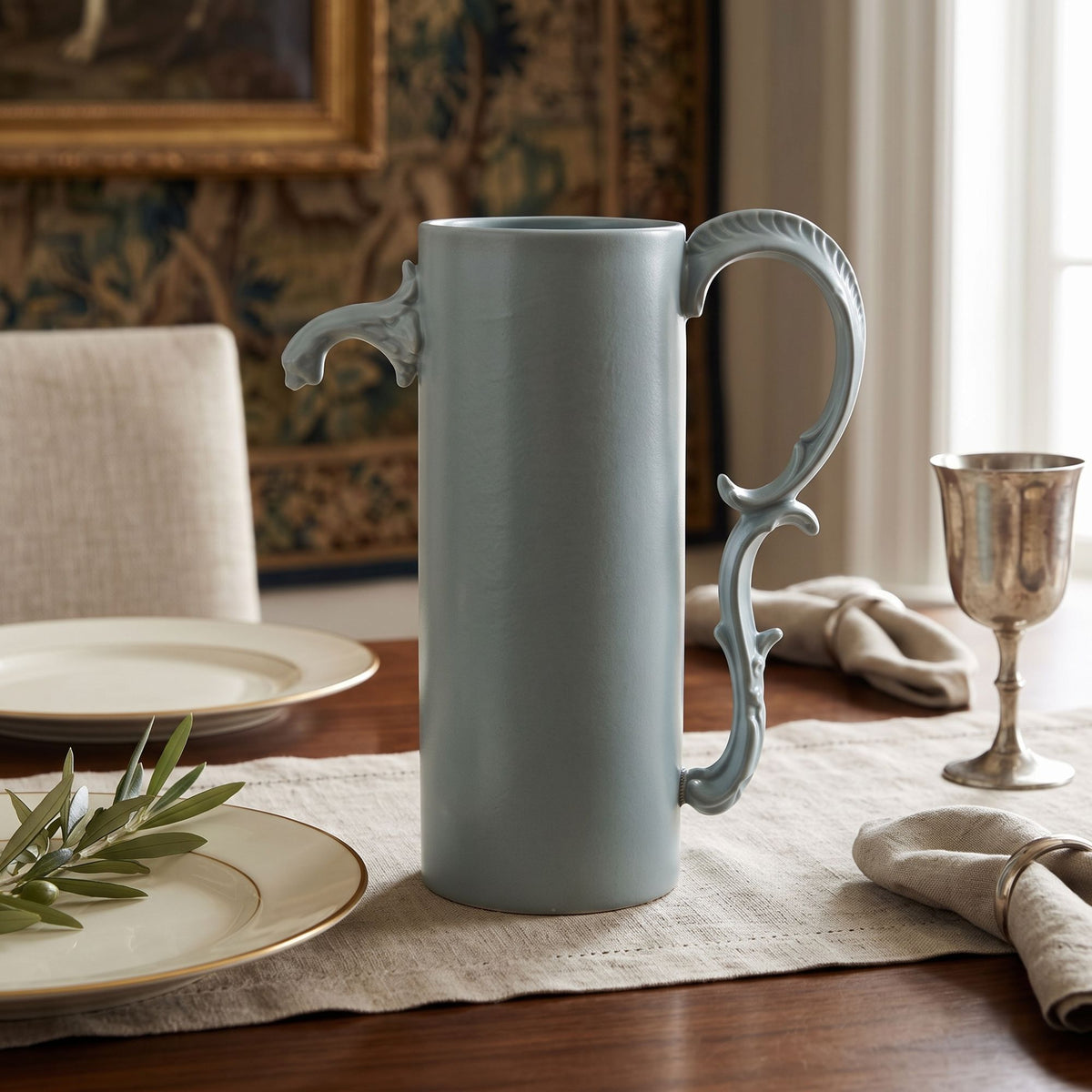 Vaso around acquamarina Rebirth By Ceramiche Ml